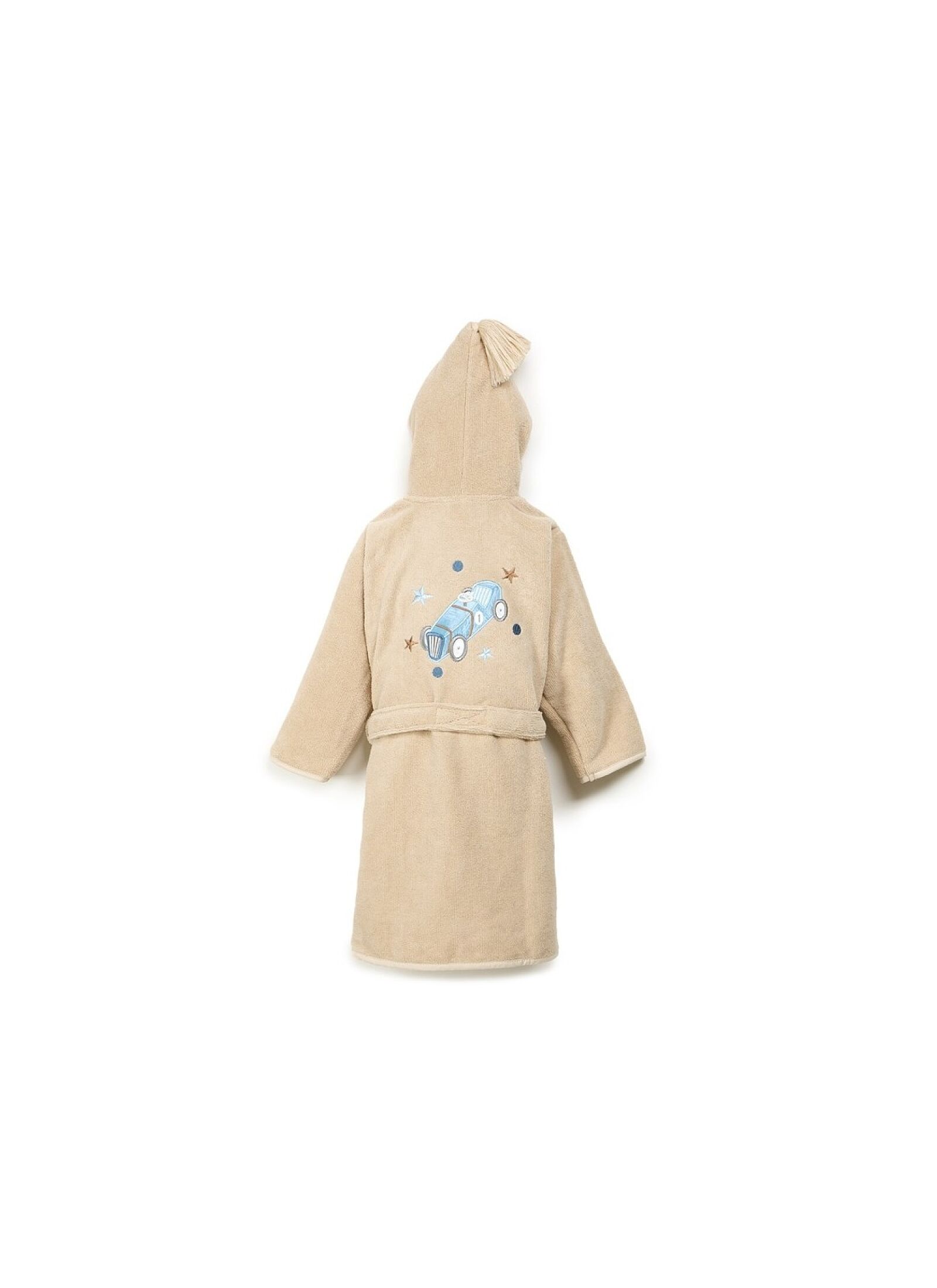 BABY BATHROBE MEDIUM (2-5Y) ON THE ROAD SAND