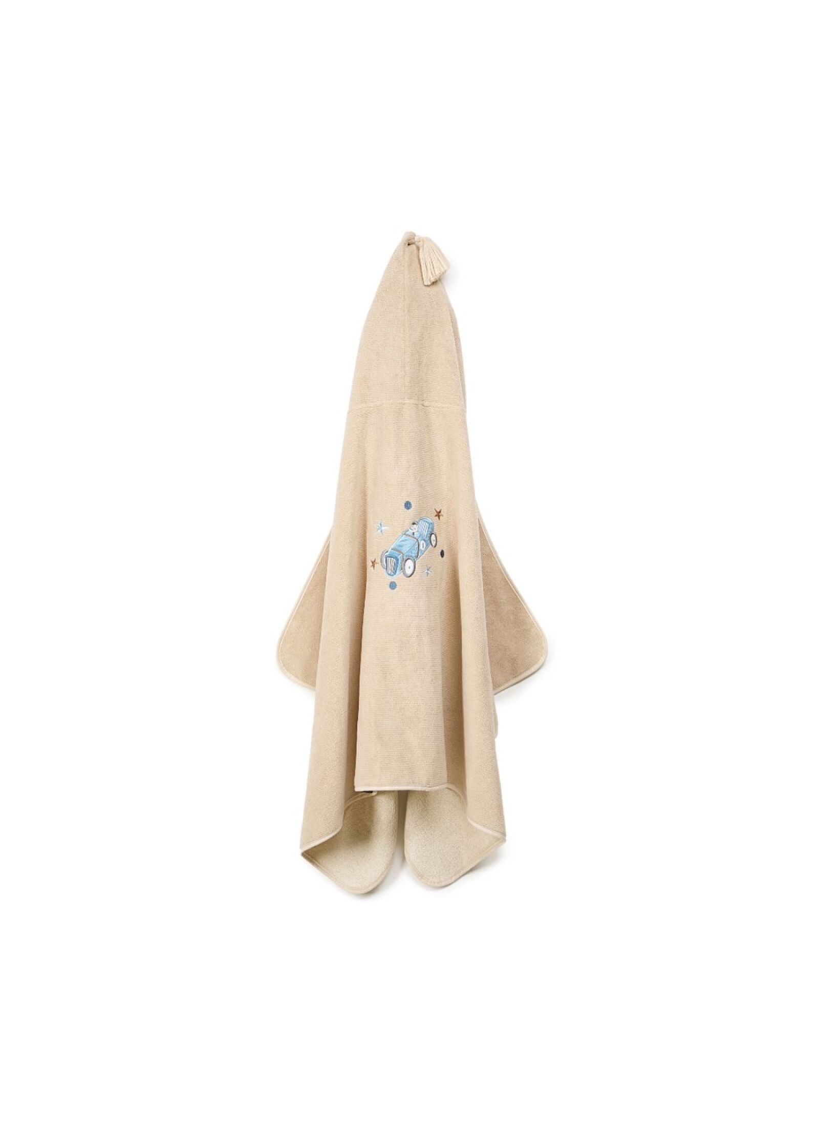 KID'S CUDDLE N DRY TOWEL BAMBOO ON THE ROAD SAND