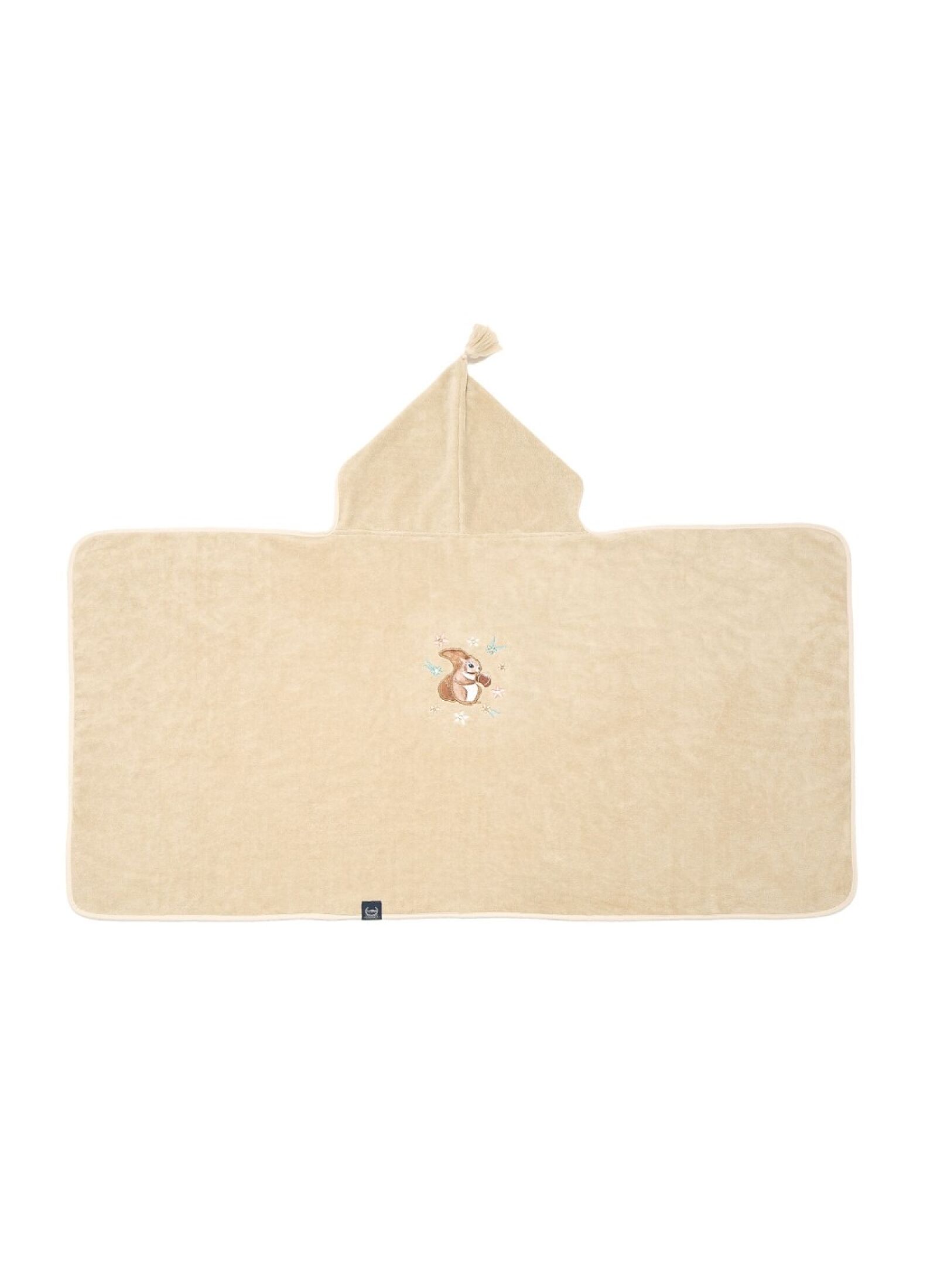 KID'S CUDDLE N DRY TOWEL BAMBOO PRETTY BARBARA SAND