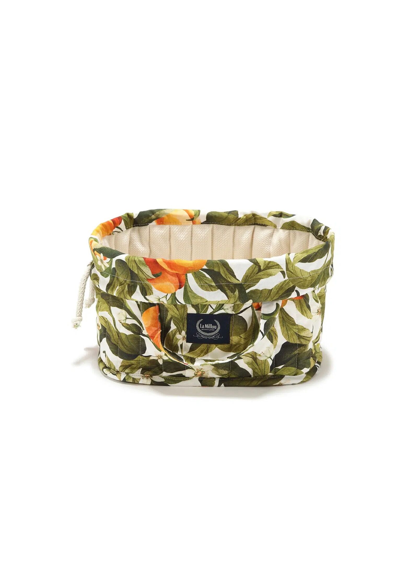 STORAGE BASKET MOLLET BOHO PALMS TUSCANY