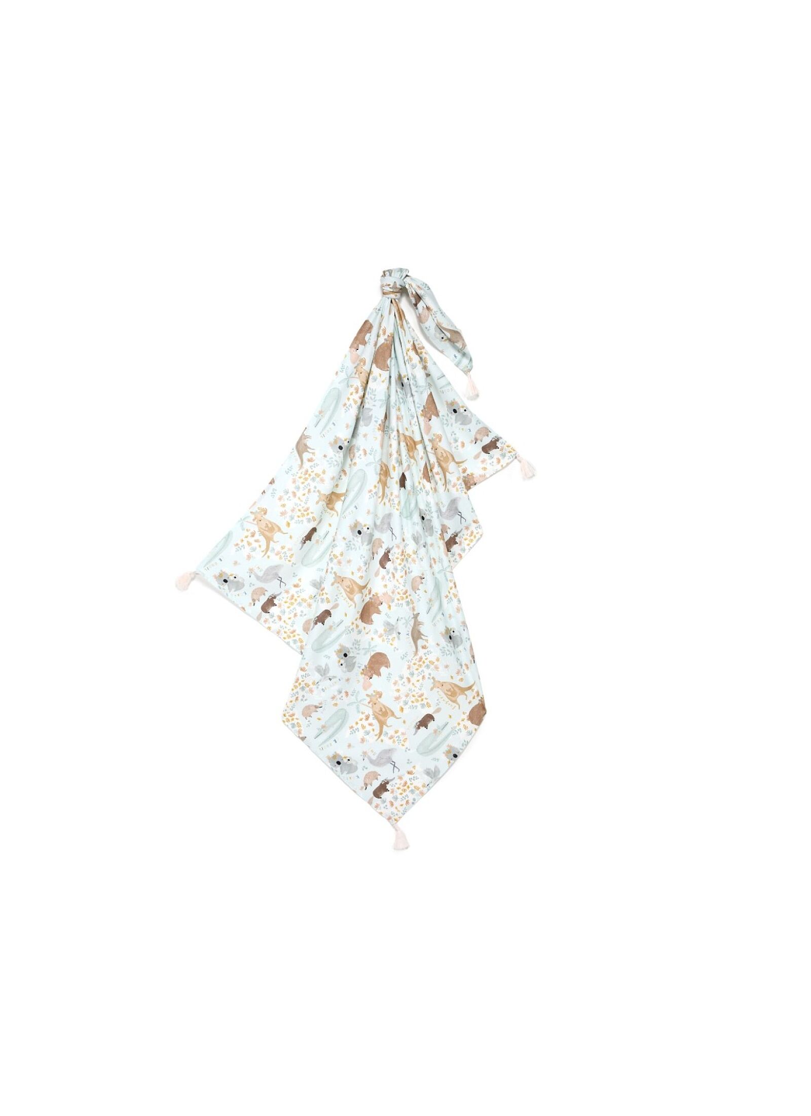 MUSLIN BLANKET DUNDEE &AMP; FRIENDS BLUE