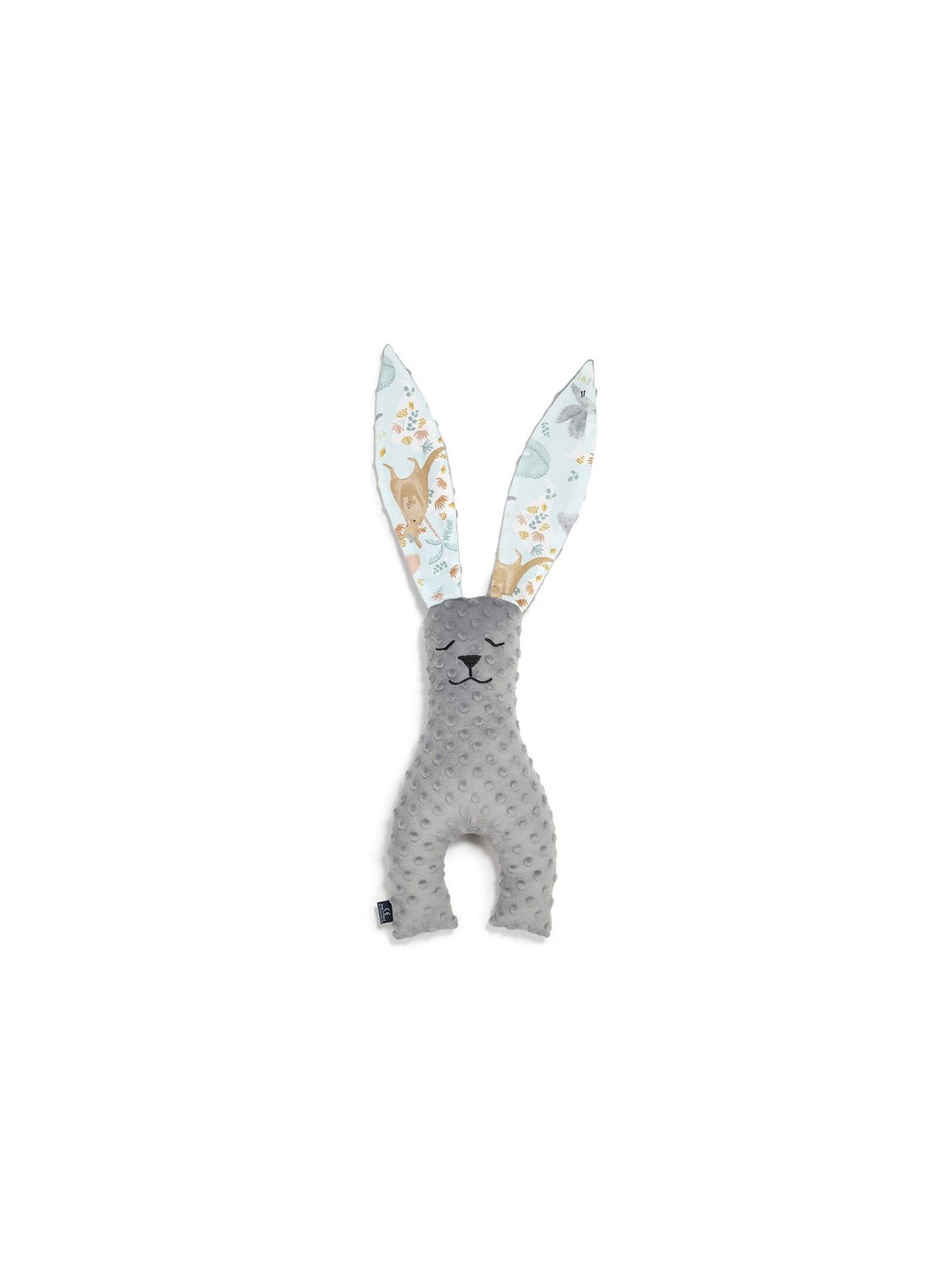 SMALL BUNNY GREY DUNDEE &AMP; FRIENDS BLUE
