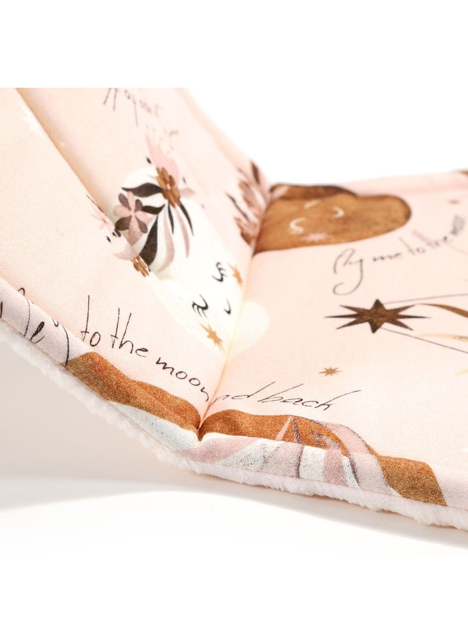 STROLLER PAD FLY ME TO THE MOON NUDE VELVET RAFAELLO CLASSIC