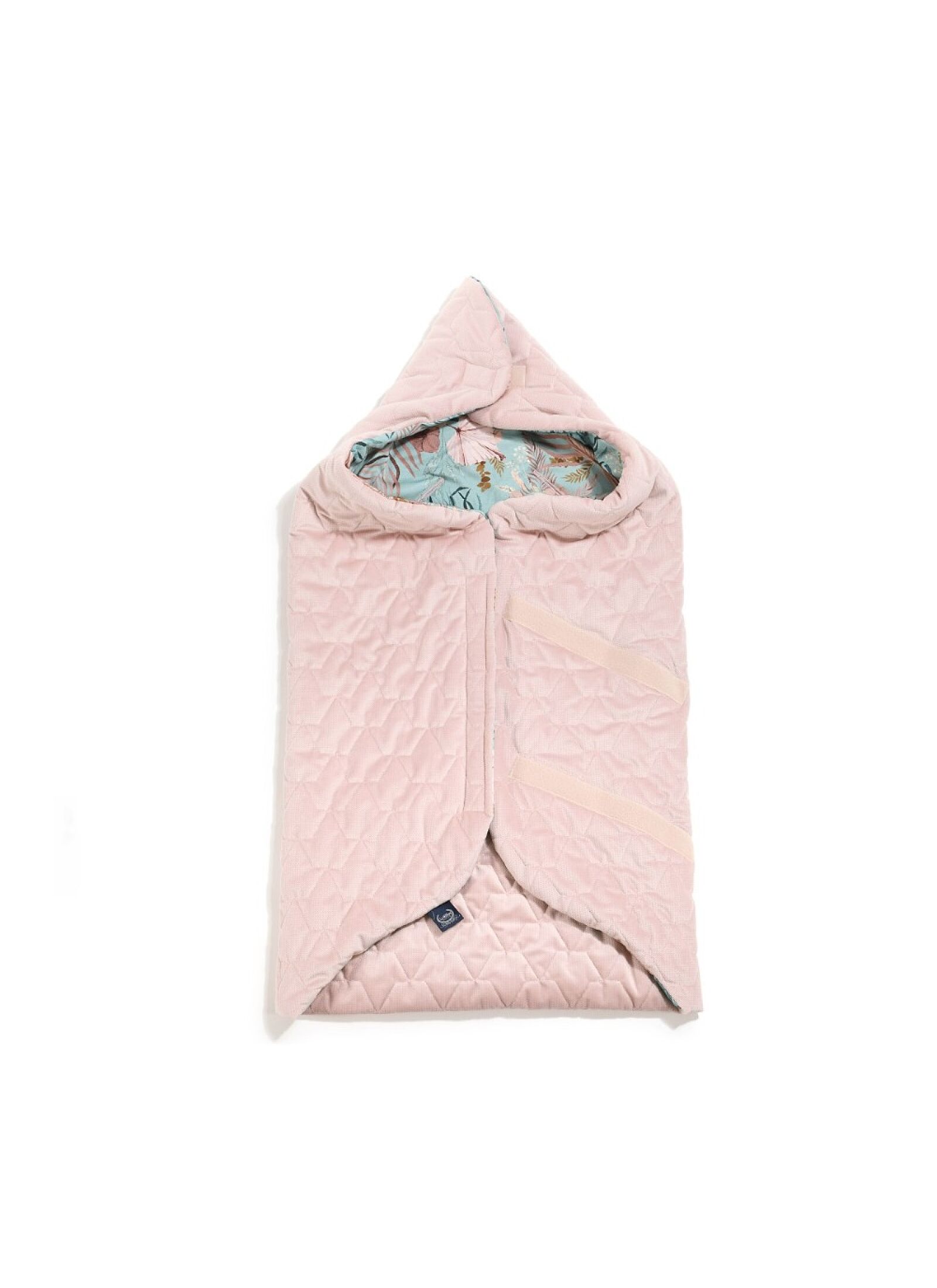 CAR SEAT BLANKET MOONLIGHT SWAN SMOKE ROSE CLASSIC