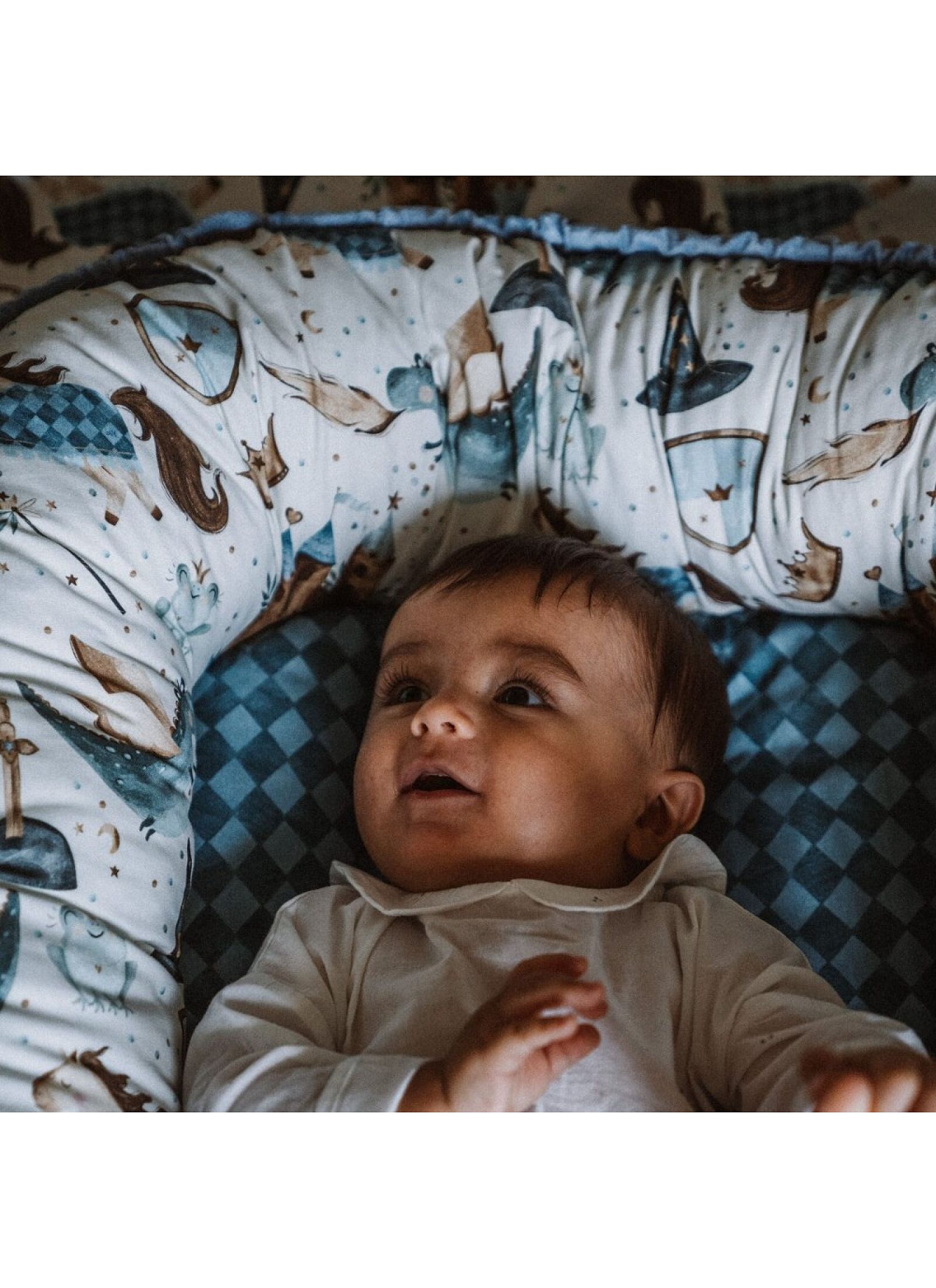 BABY NEST PRINCE WIND BLUE