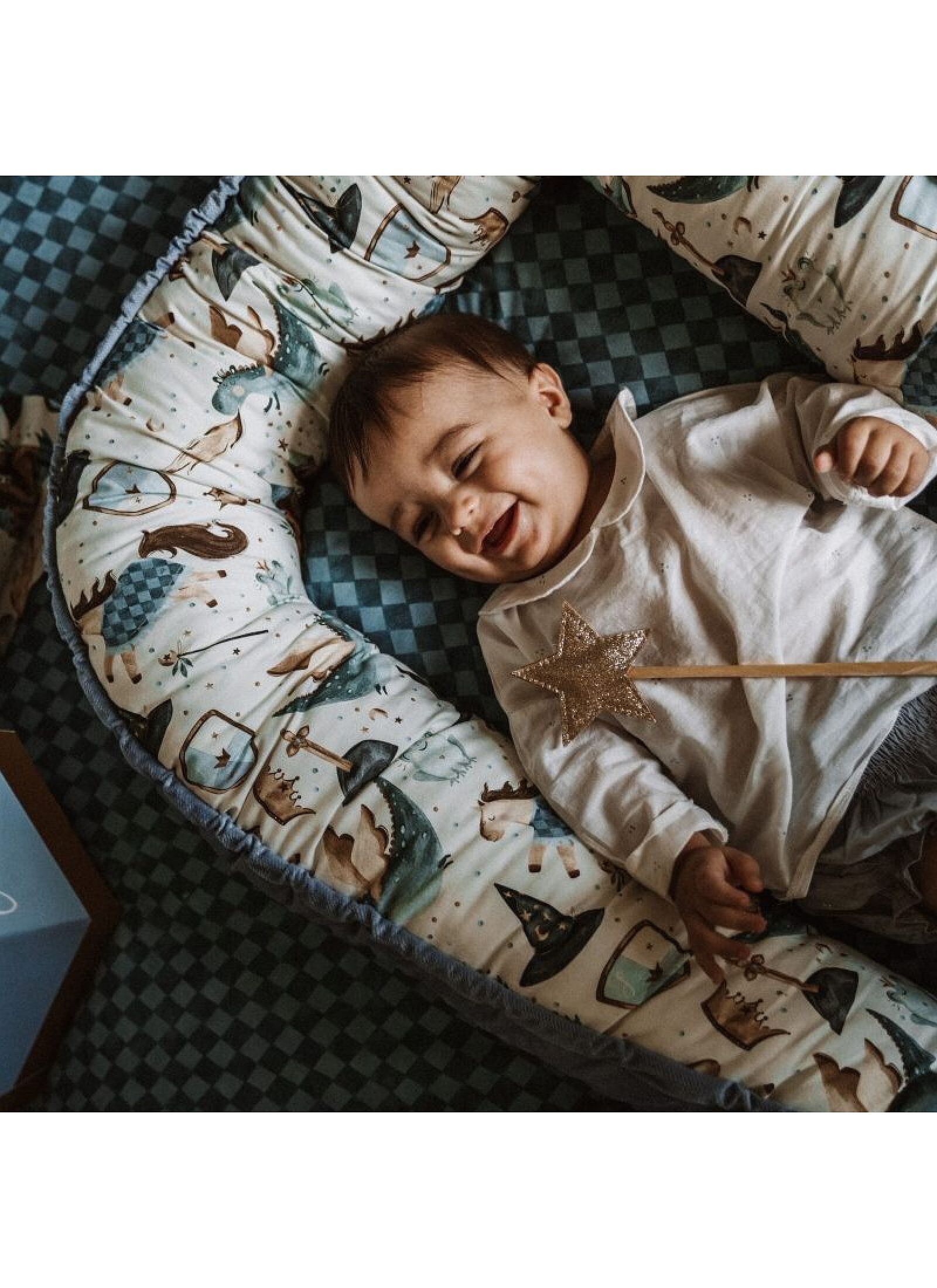 BABY NEST PRINCE WIND BLUE