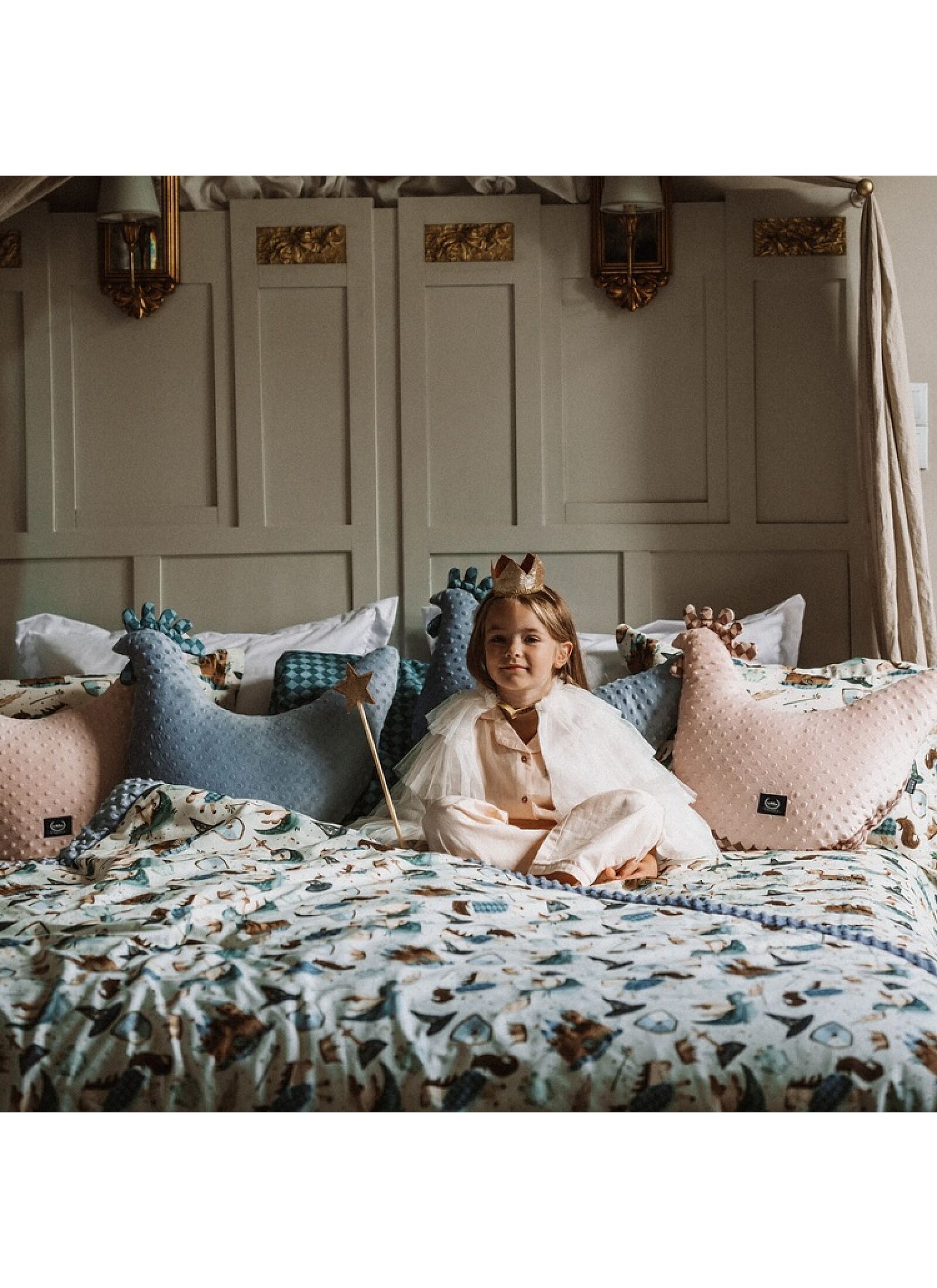 ADULT BLANKET (140X200) PRINCE WIND BLUE