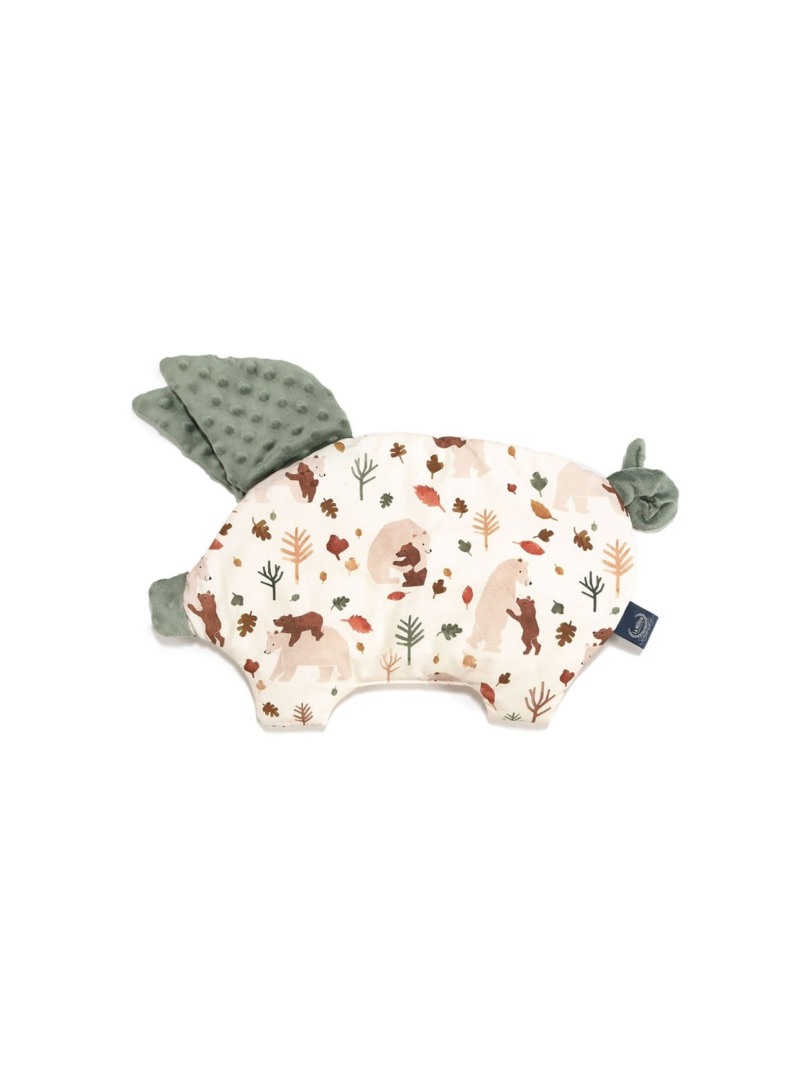 BABY PILLOW SLEEPY PIG HUG ME KHAKI