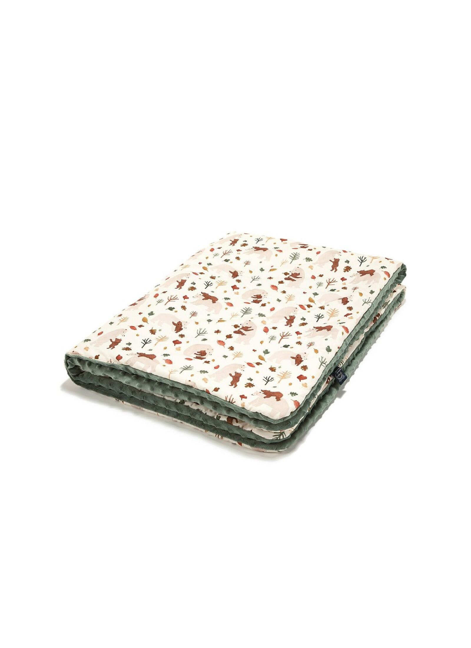 CRIB BLANKET (110X140) HUG ME KHAKI