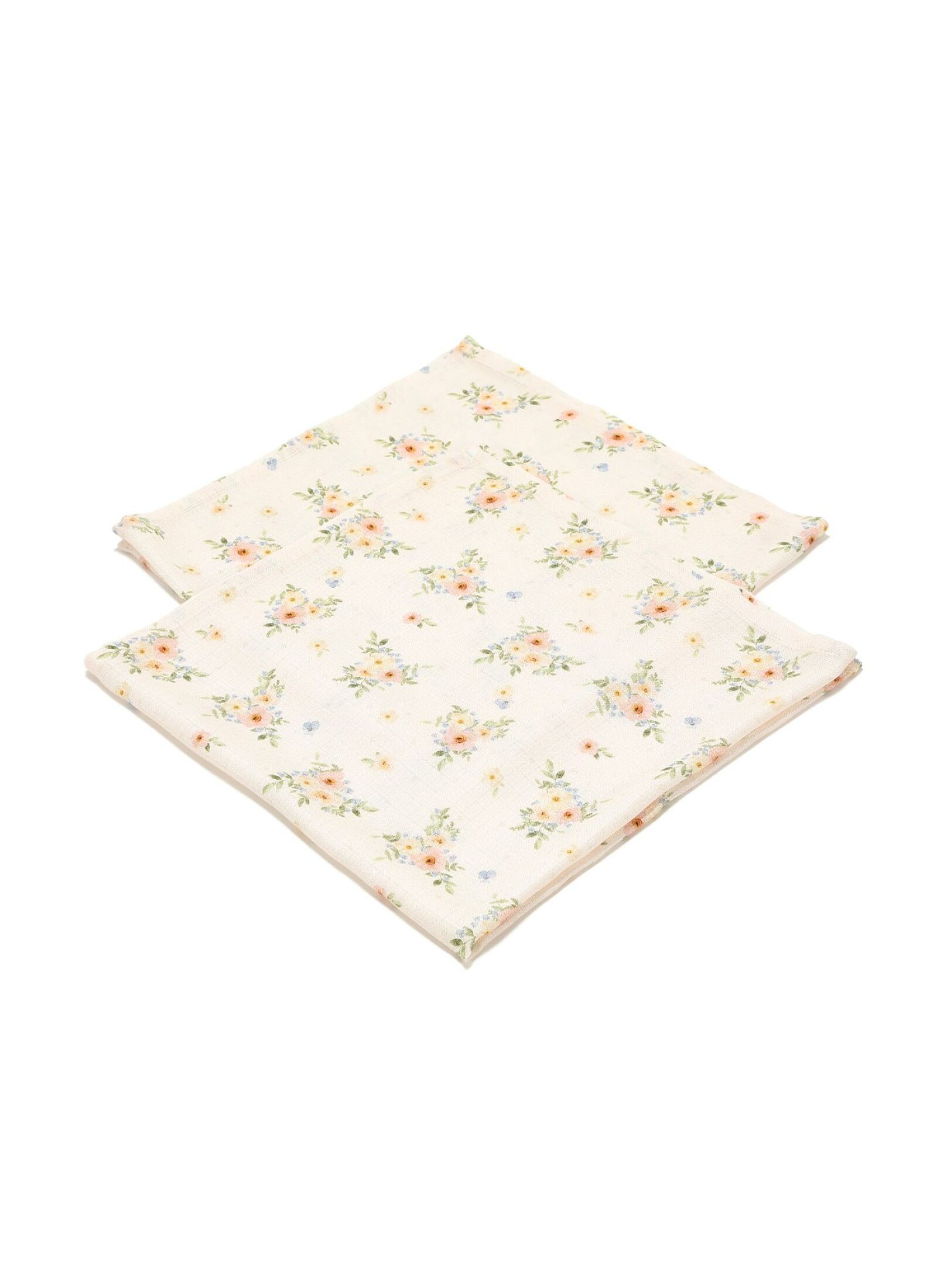 MUSLIN BLANKET (2PCS) ENGLISH GARDEN