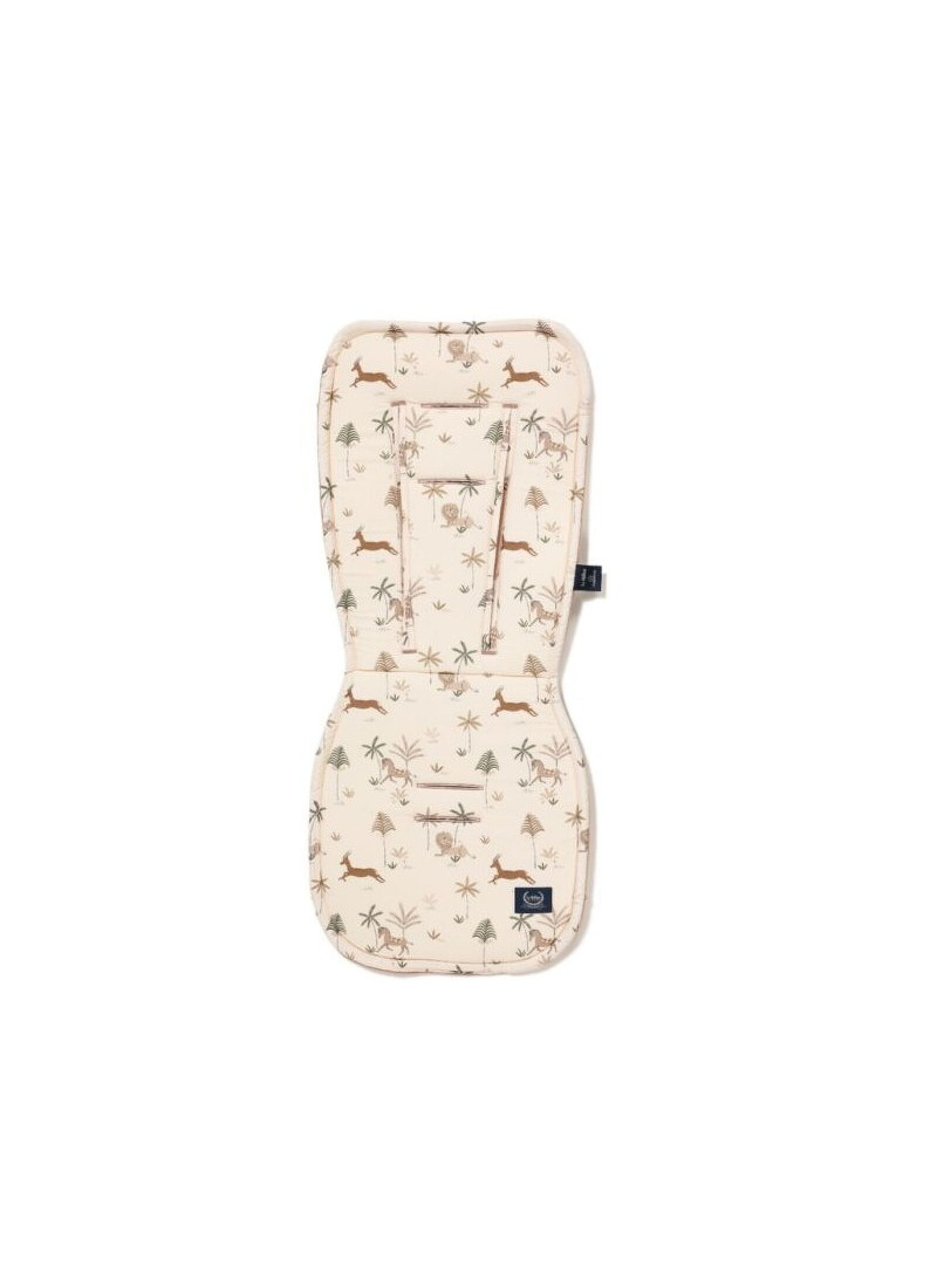 STROLLER PAD LITTLE SAVANNAH VELVET MOCCA MULTI