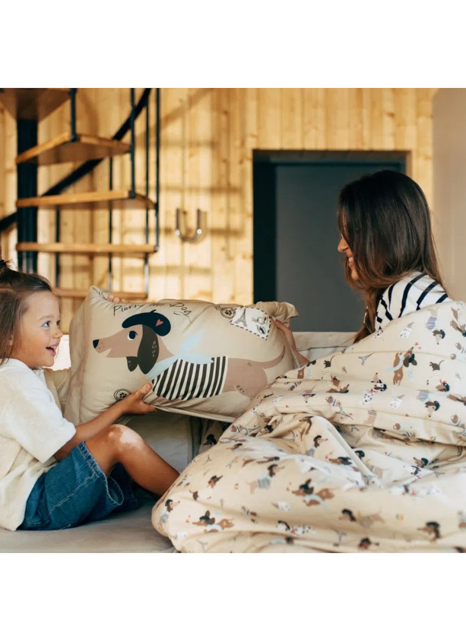 CRIB BLANKET (110X140) BAMBILAND POWDER PINK