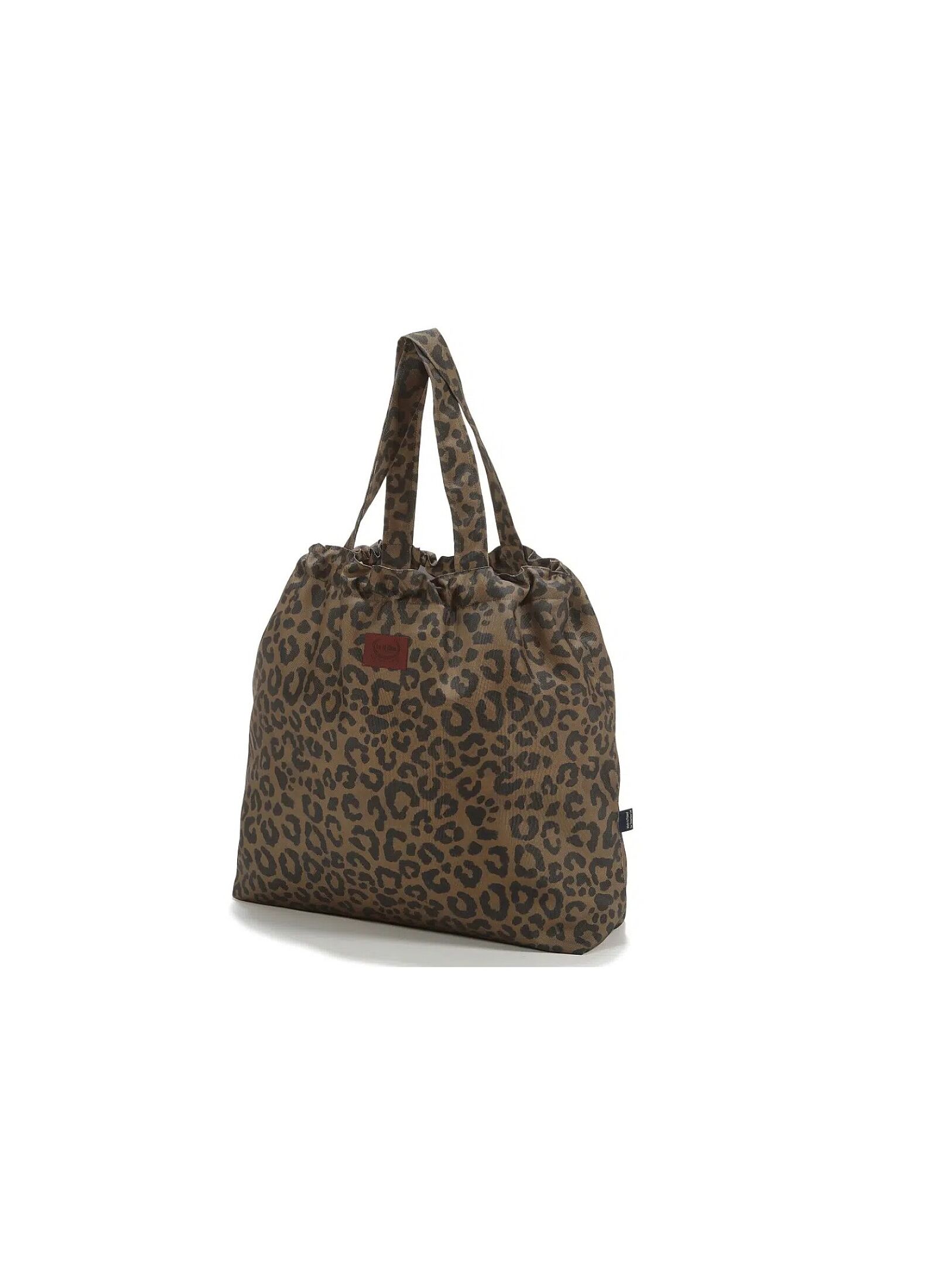 SHOPPER BAG LEOPARD CHOCO