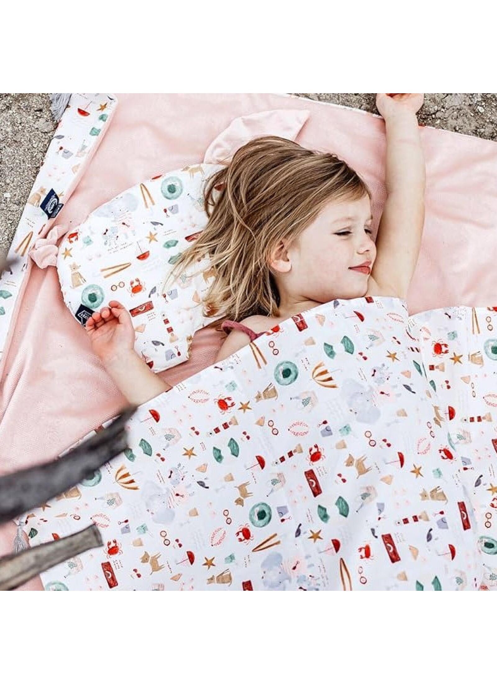 BABY PILLOW SLEEPY PIG MUSICIANS PINK PAPAYA