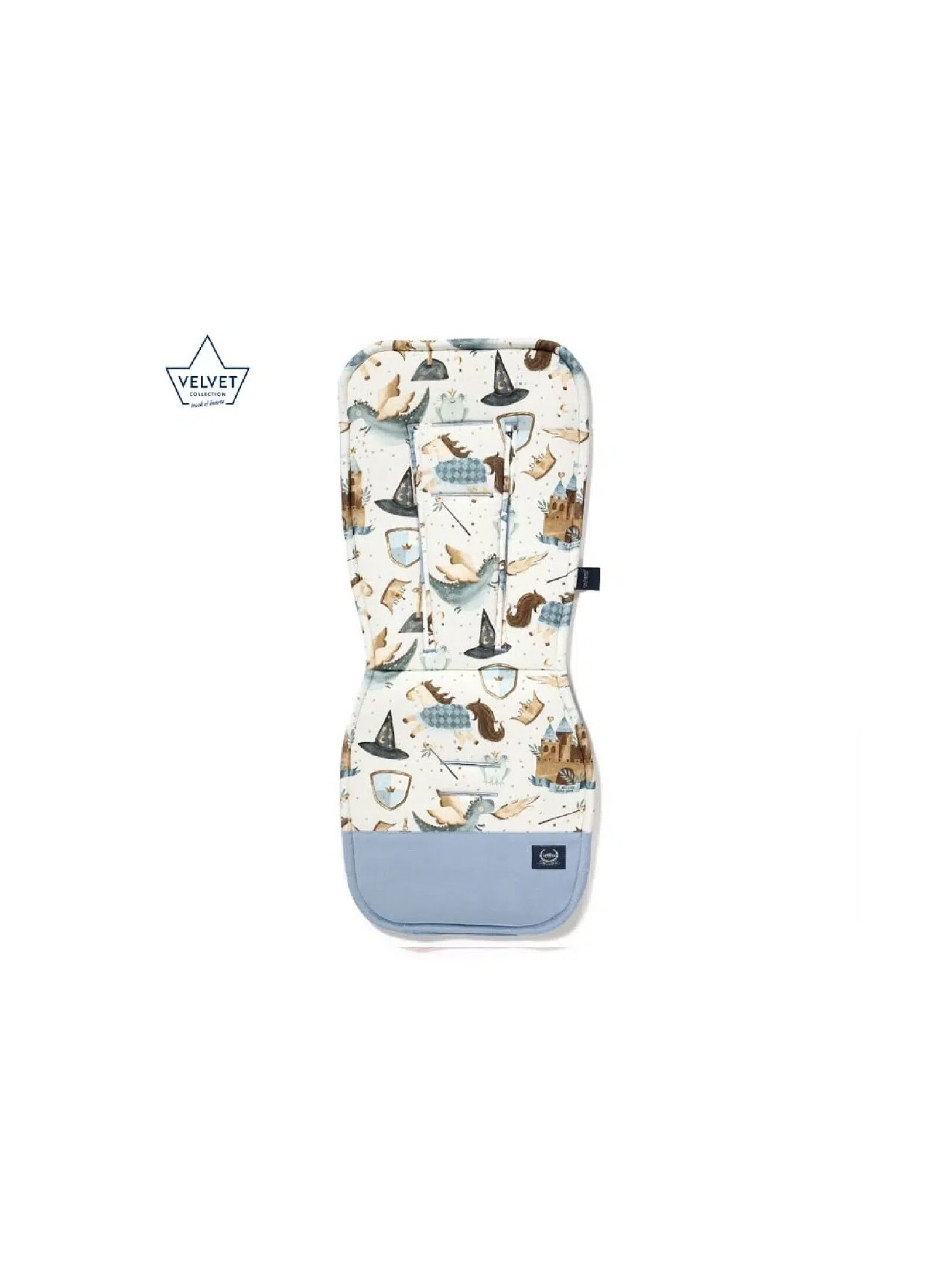 STROLLER PAD PRINCE WIND BLUE MULTI