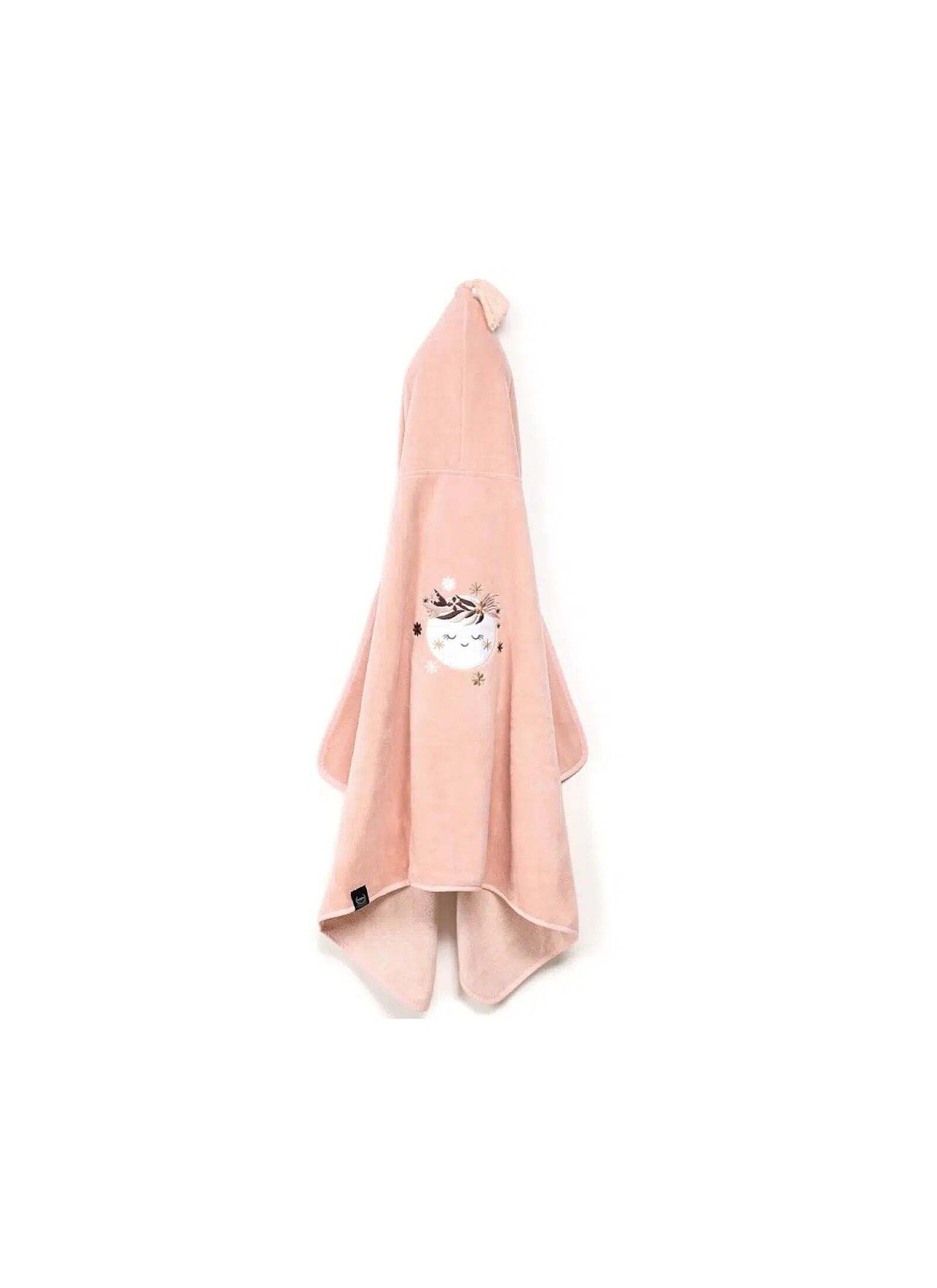 KID'S CUDDLE N DRY TOWEL BAMBOO FLY ME TO THE MOON SKY NUDE