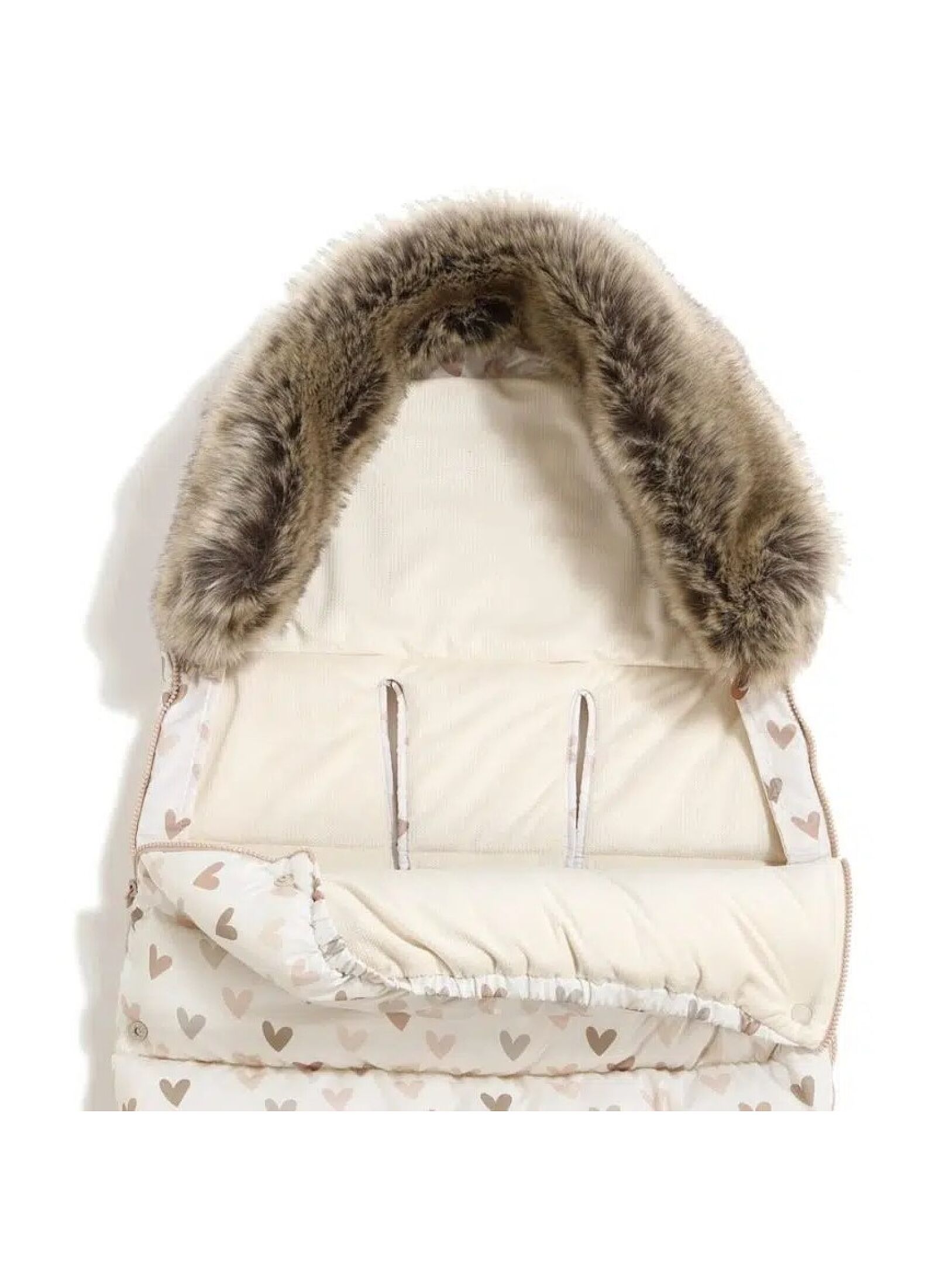 STROLLER BAG ASPEN UNI HEARTBEAT BEIGE
