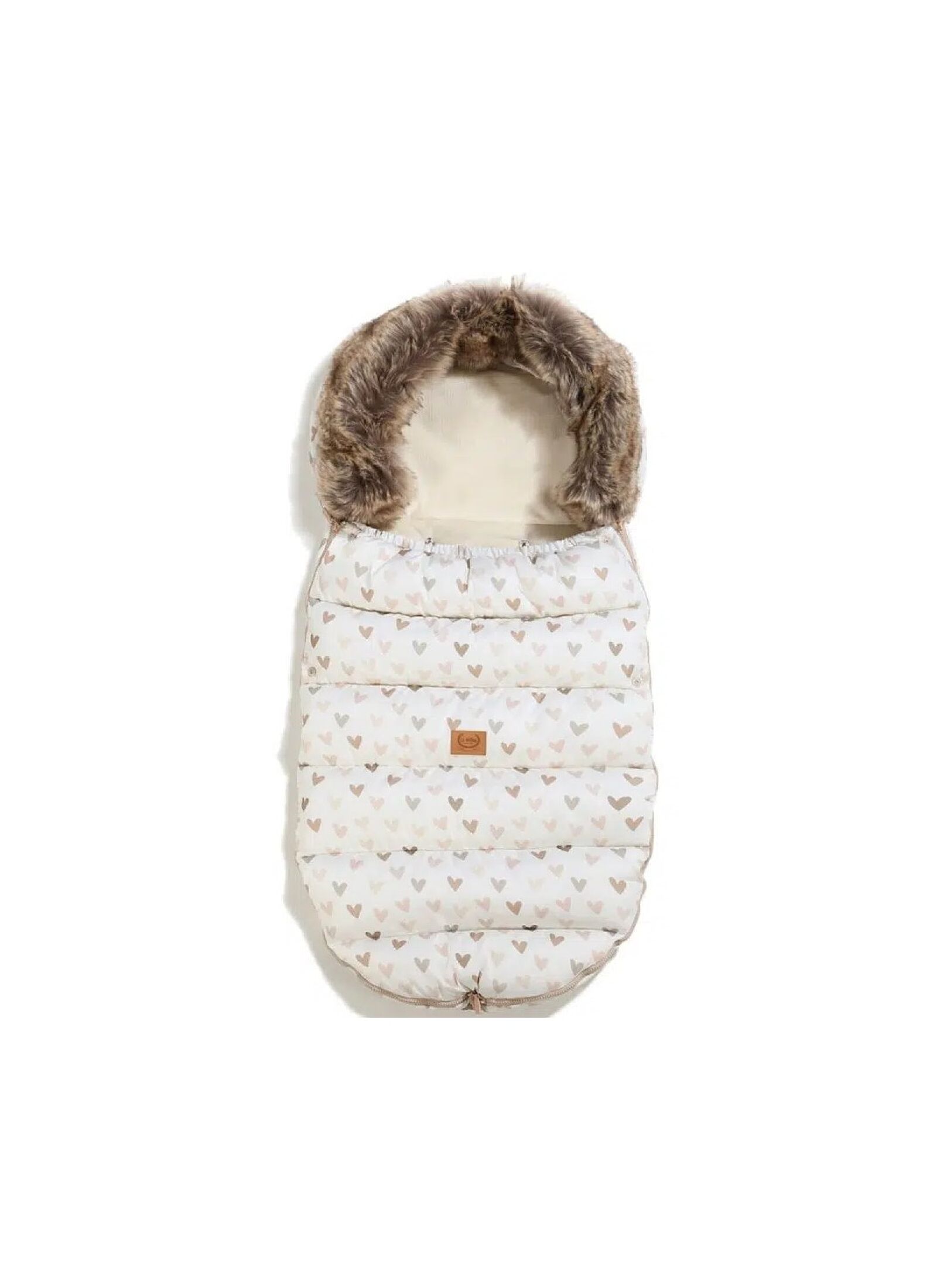 STROLLER BAG ASPEN UNI HEARTBEAT BEIGE