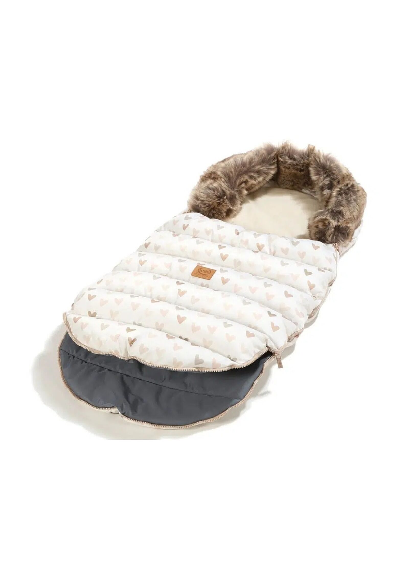 STROLLER BAG ASPEN UNI HEARTBEAT BEIGE