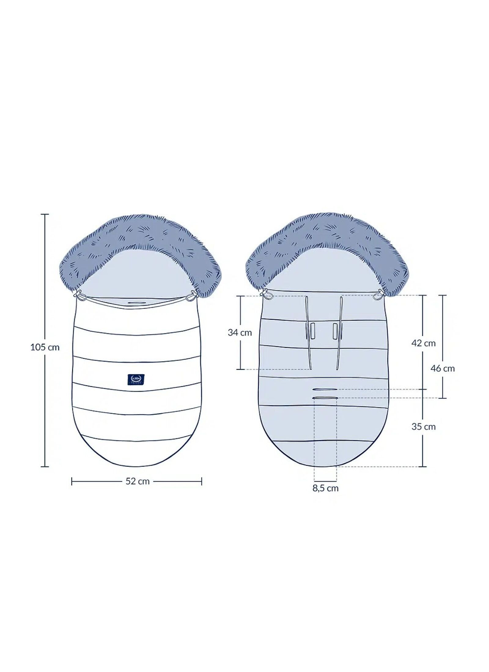 STROLLER BAG ASPEN UNI HEARTBEAT BEIGE