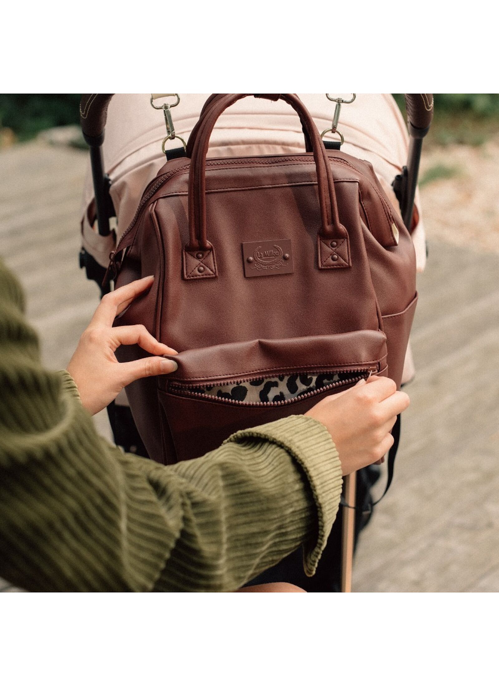 DOLCE VITA BACKPACK BURGUNDY