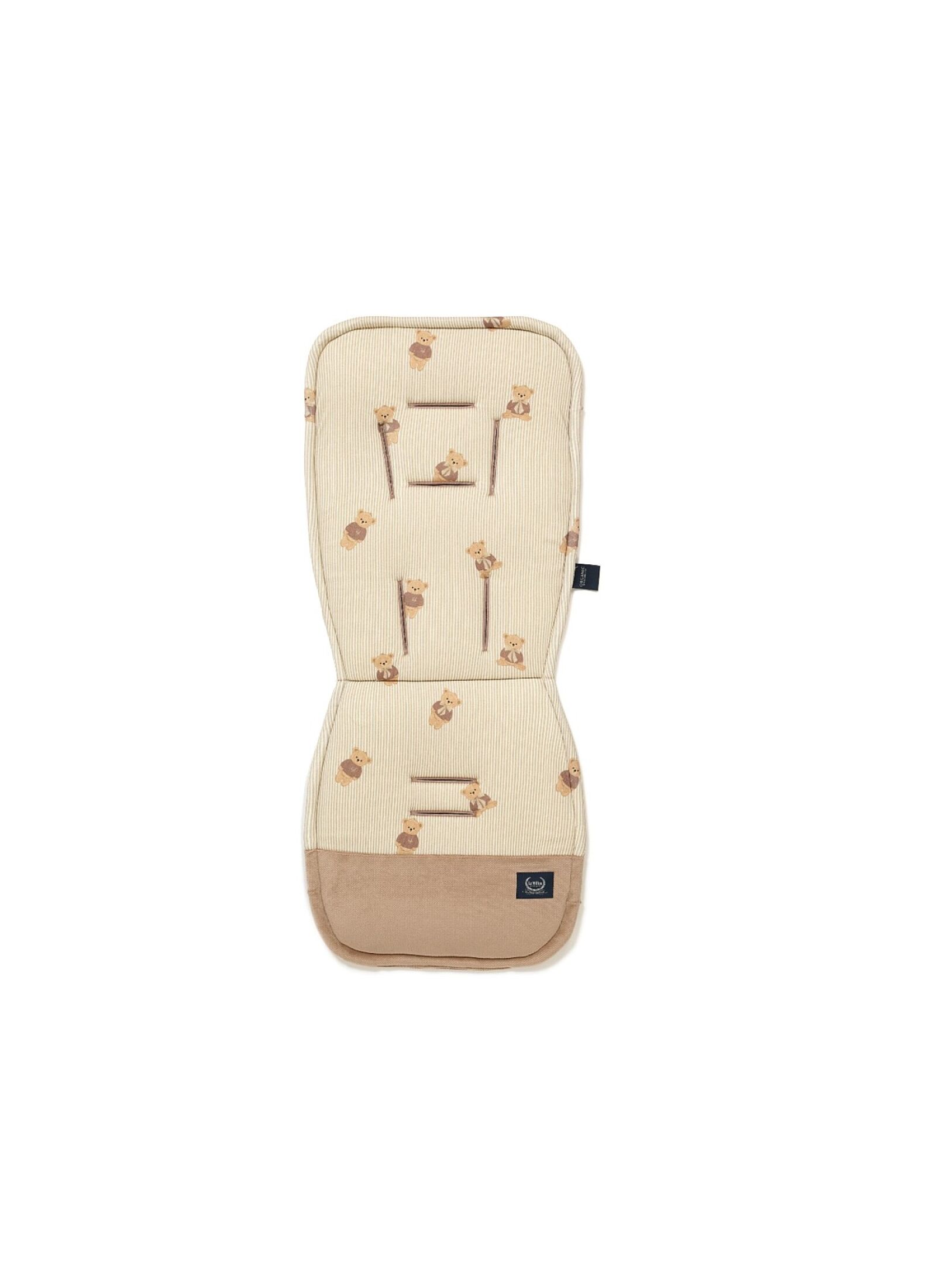 STROLLER PAD BABY BEAR VELVET MOCCA CLASSIC