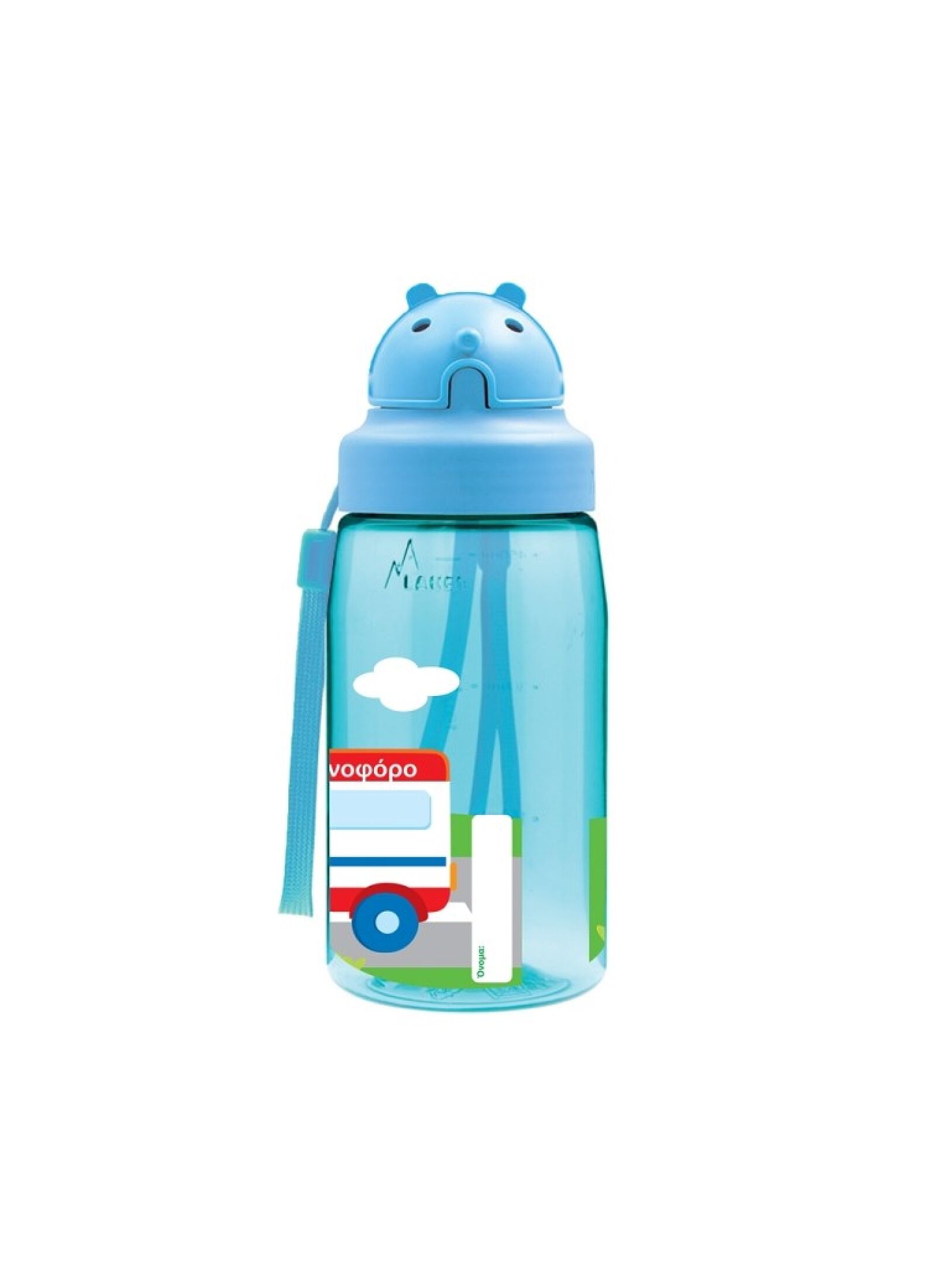 BOTTLE TRITAN OBY CARS BLUE