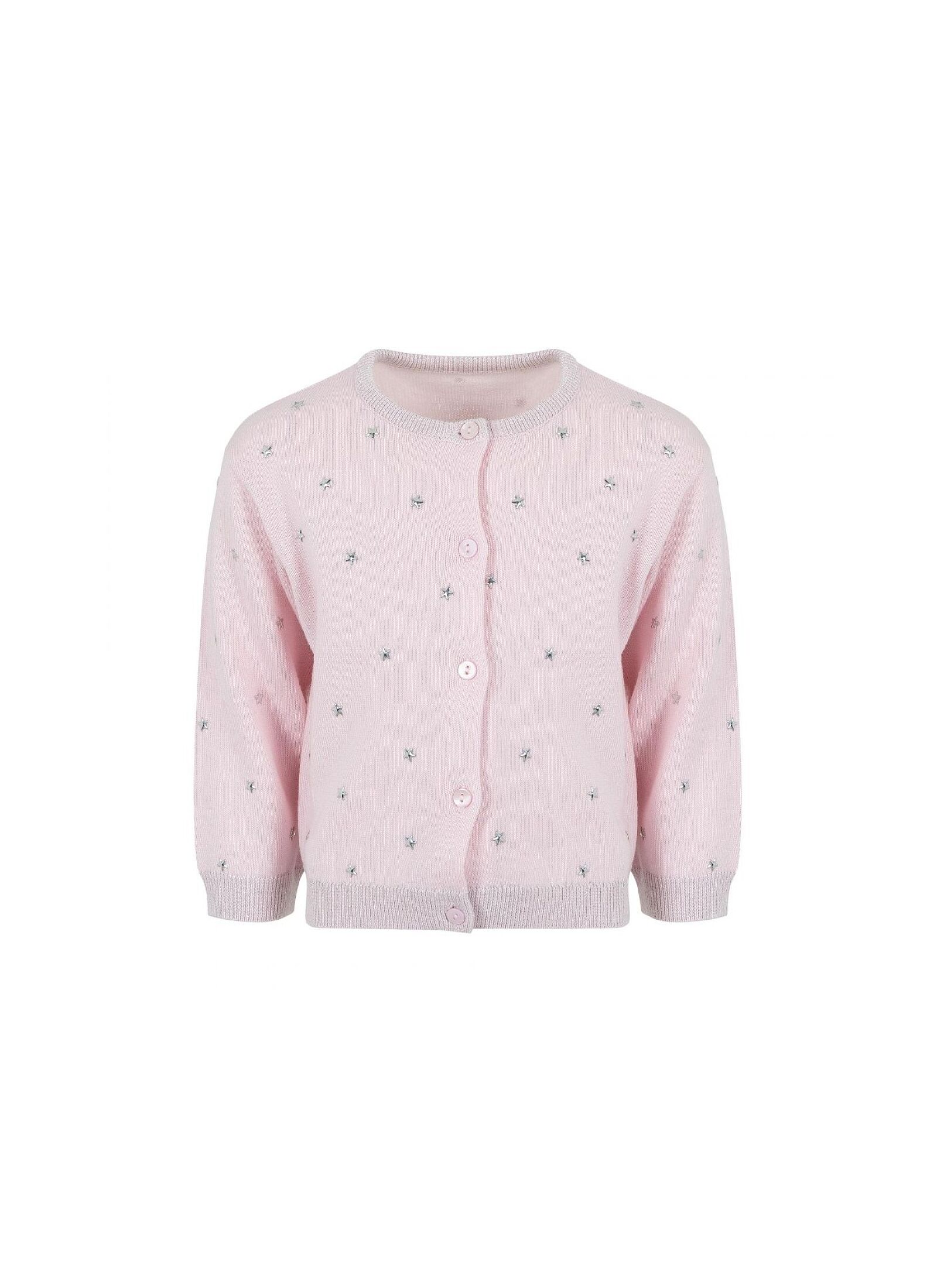 KNITTED CARDIGAN PINK