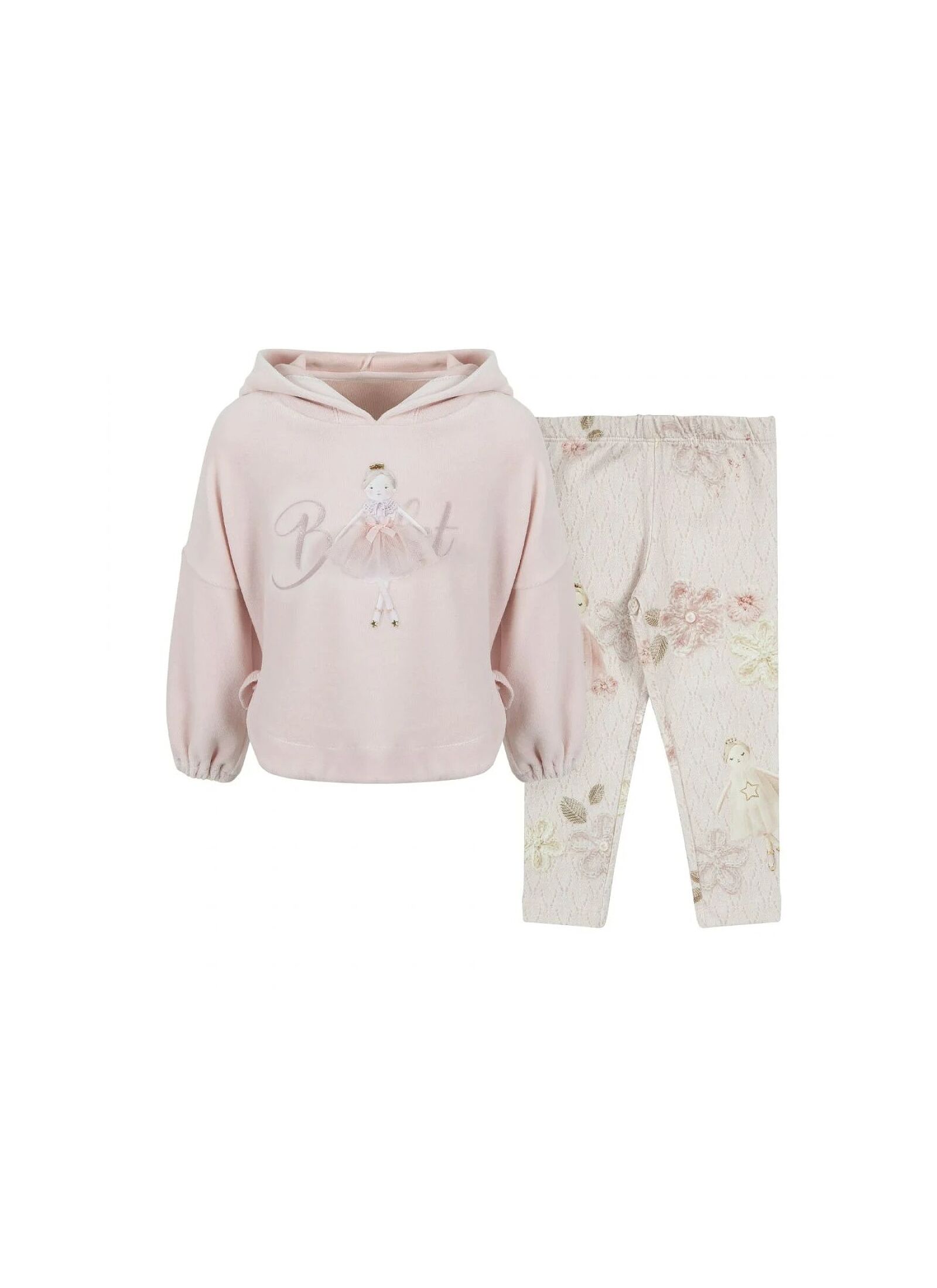 BLOUSE &AMP; LEGGINGS SET PINK