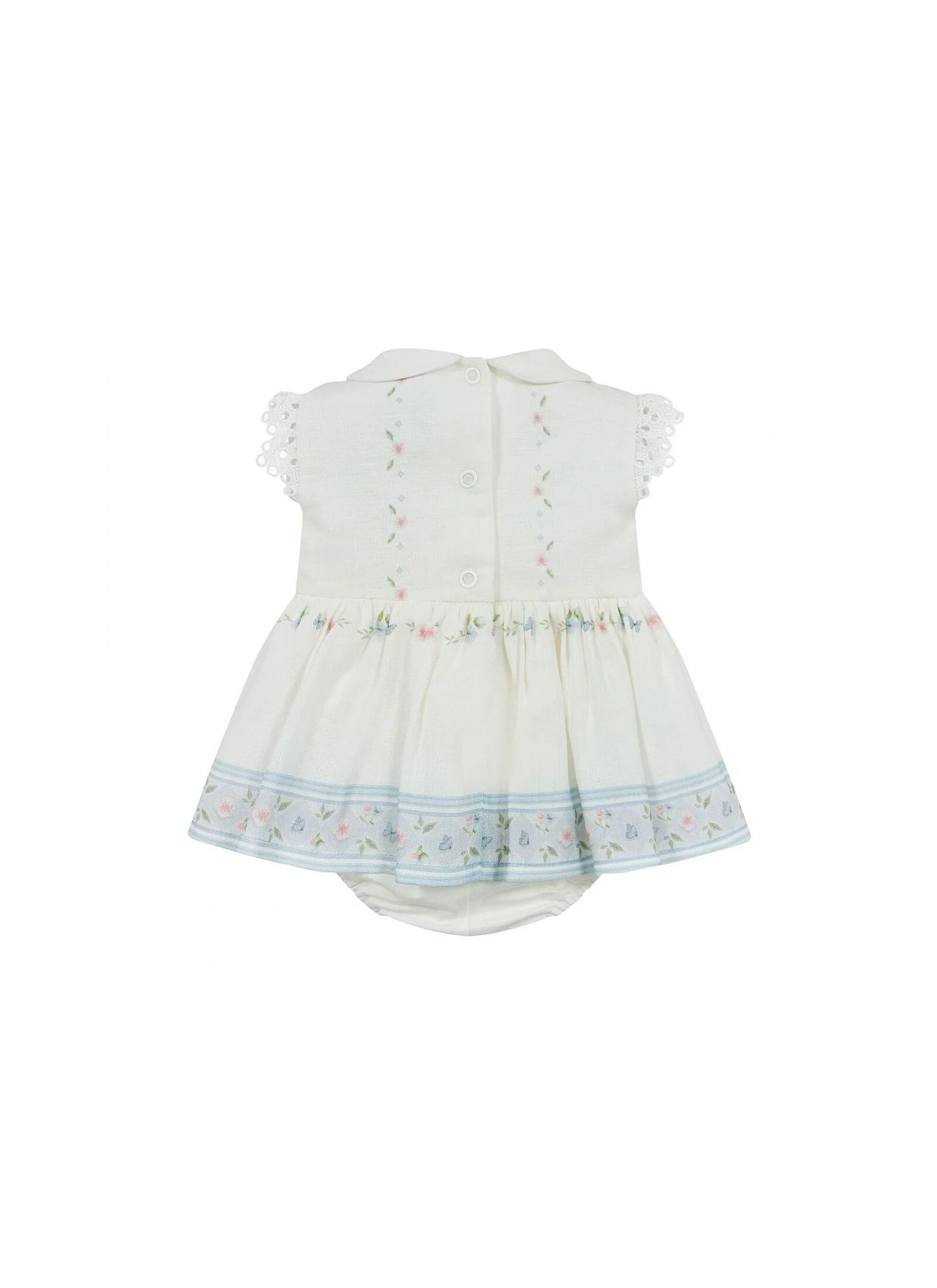 PLAYSUIT FLORAL BLUE