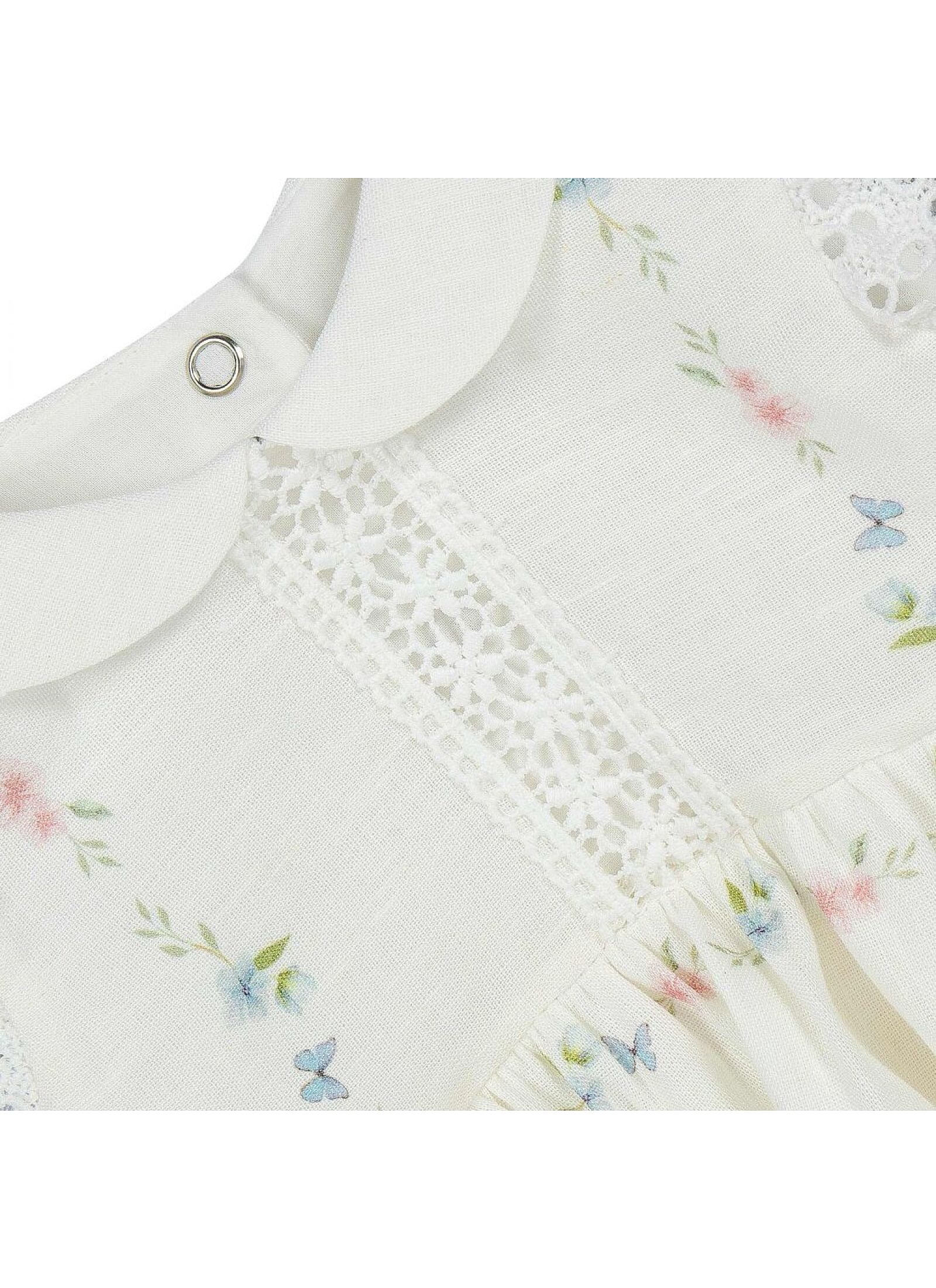 PLAYSUIT FLORAL BLUE