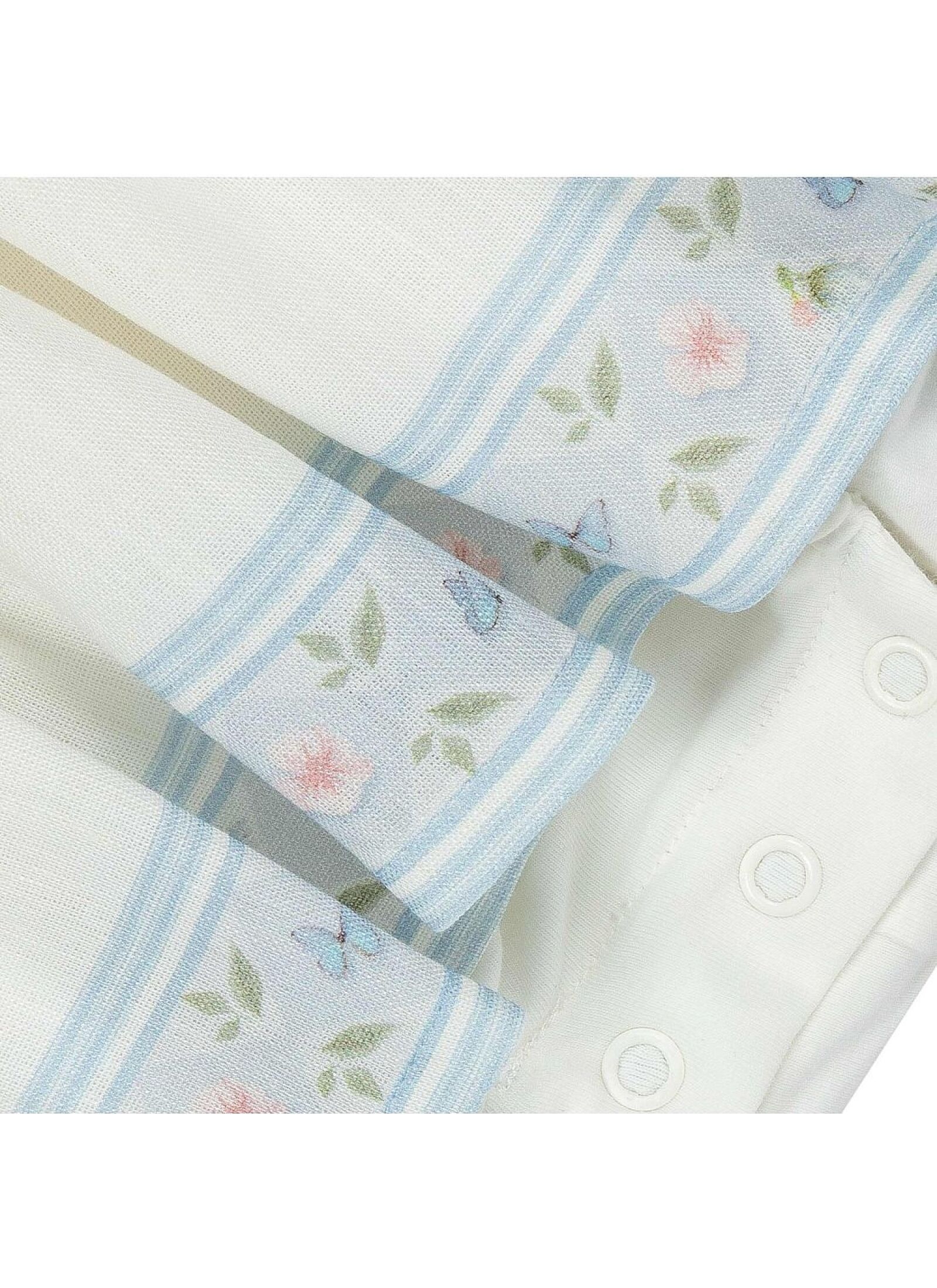 PLAYSUIT FLORAL BLUE