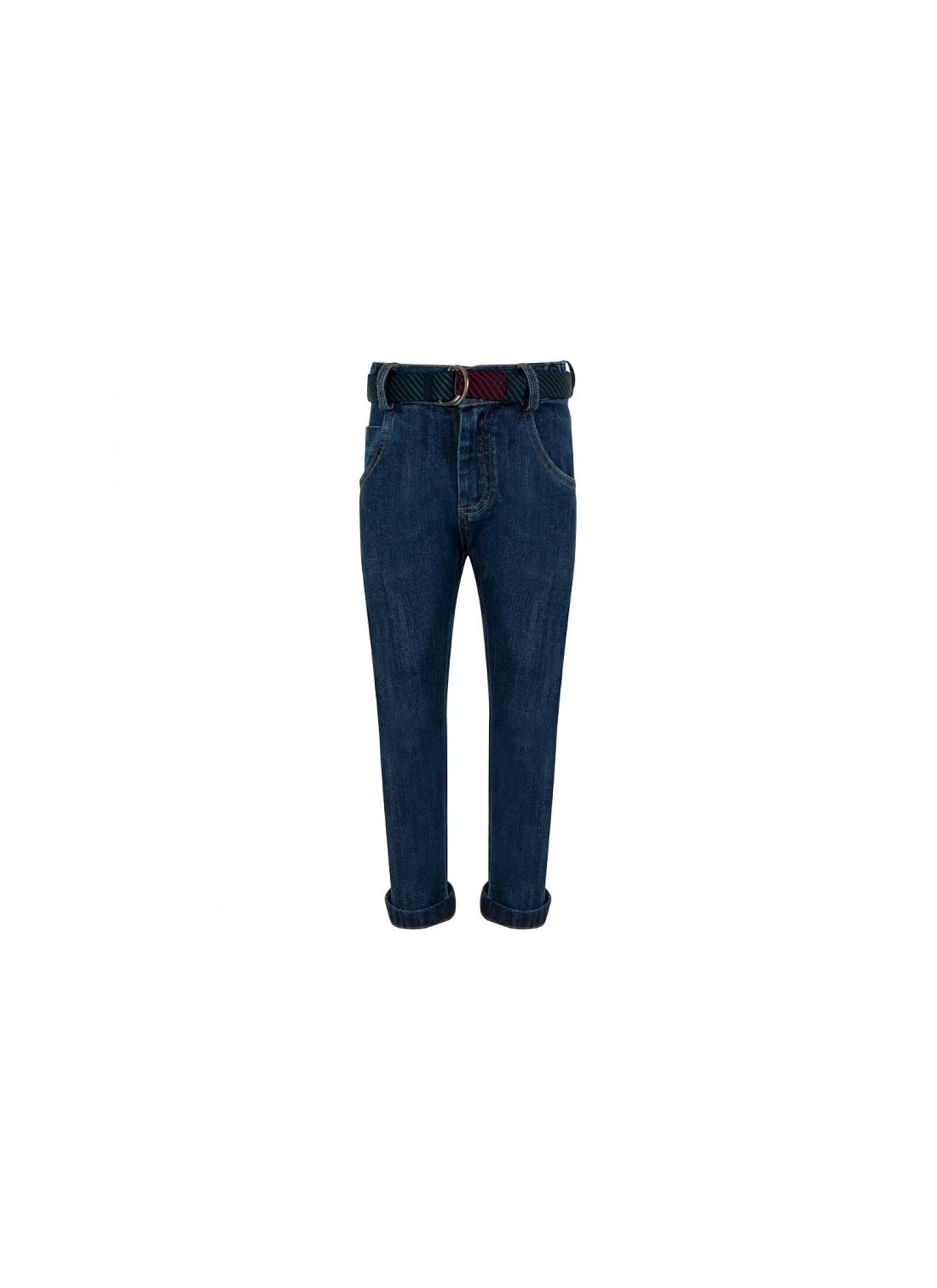 TROUSERS WITH BELT JEAN