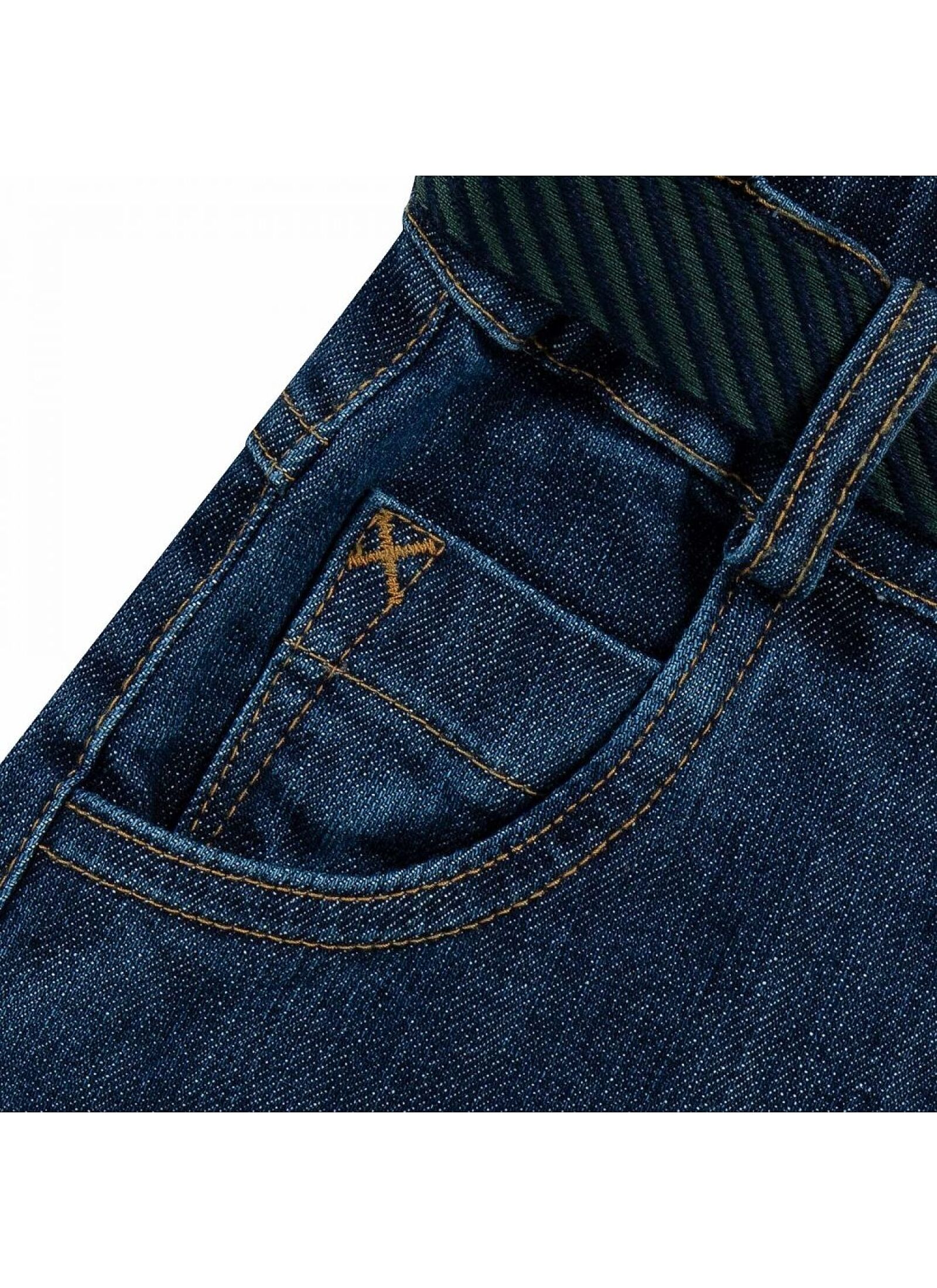 TROUSERS WITH BELT JEAN