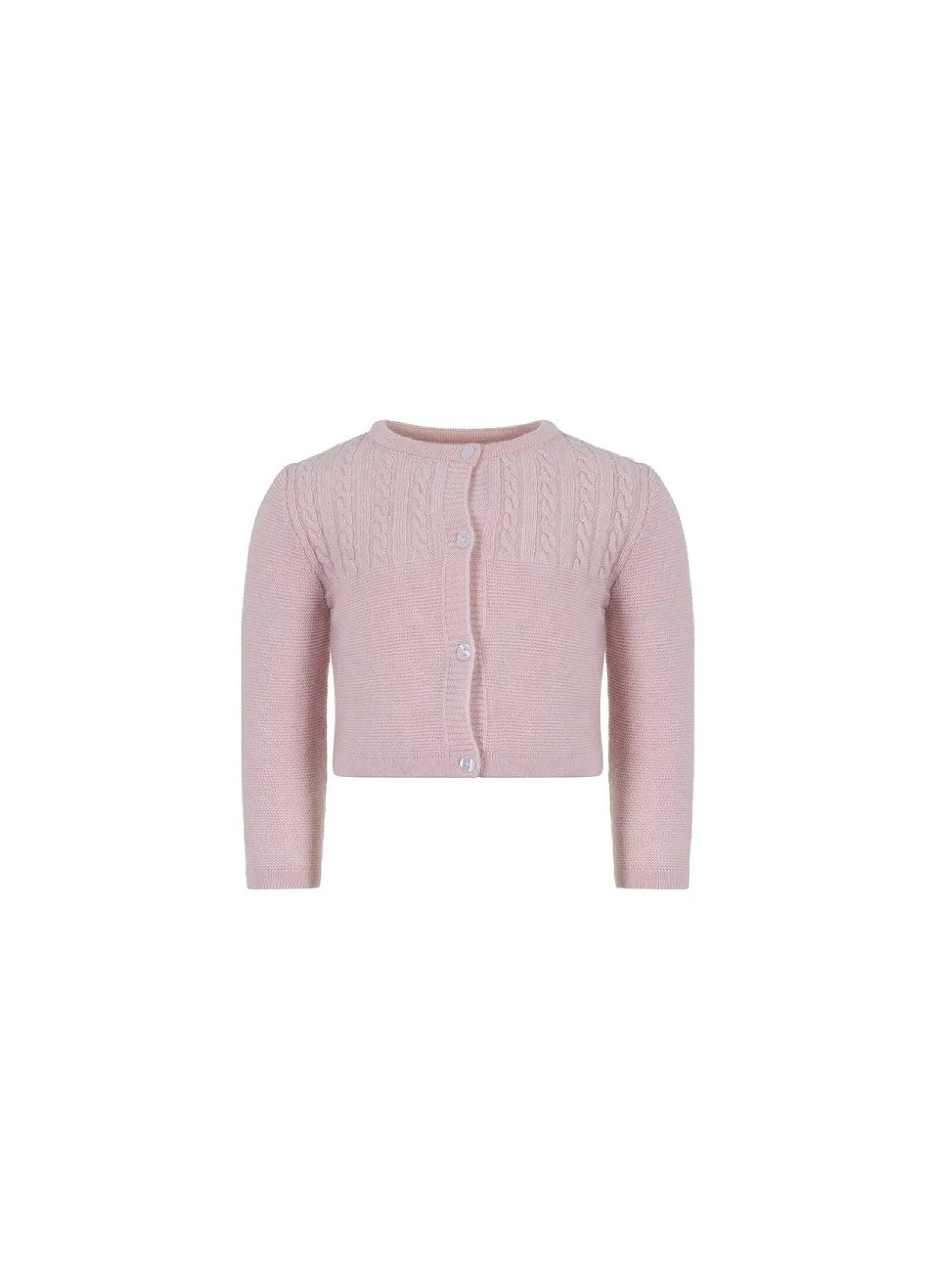 KNITTED CARDIGAN PINK
