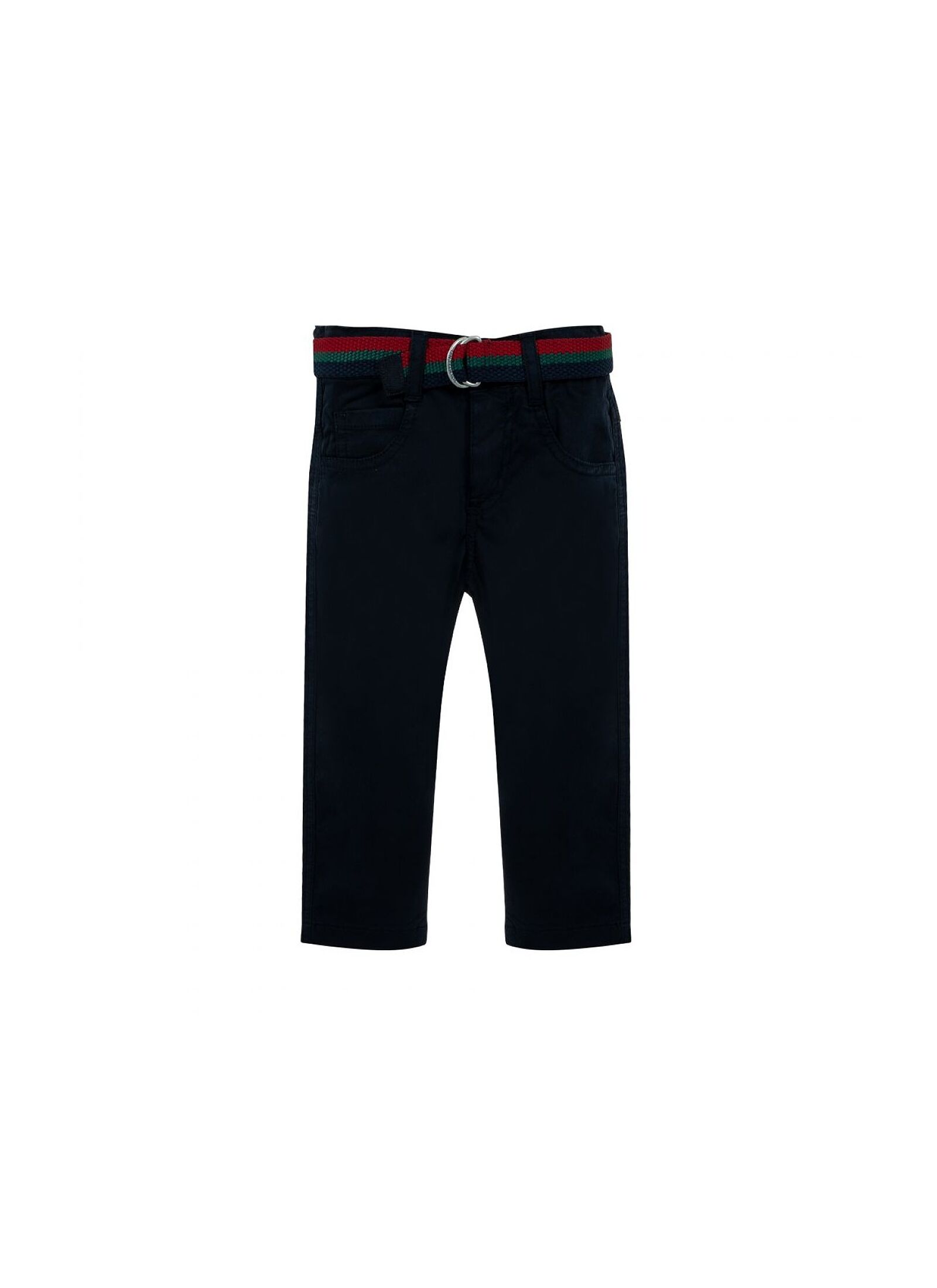 TROUSERS WITH BELT BLUE