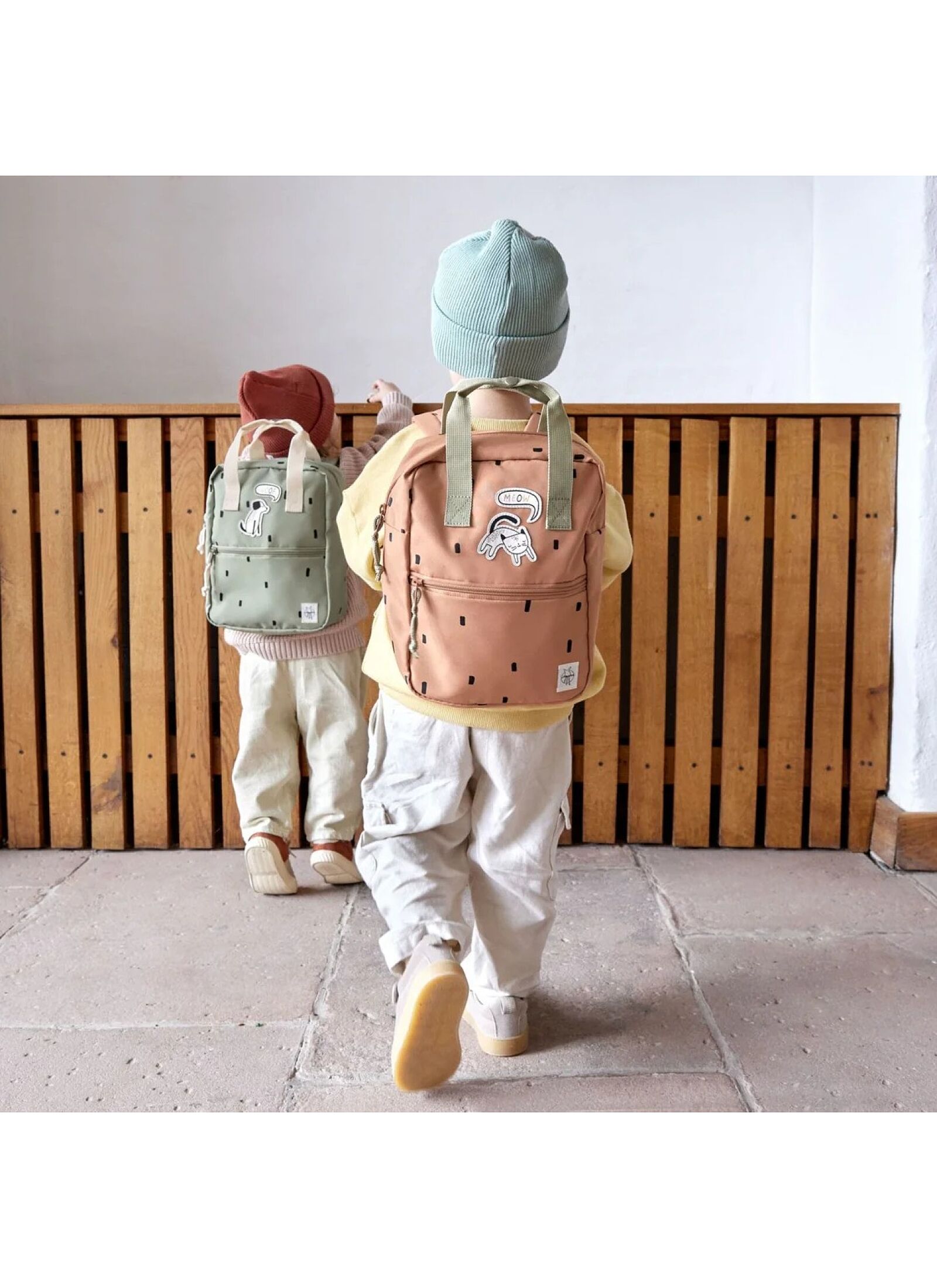 BACKPACK MINI SQUARE CARAMEL