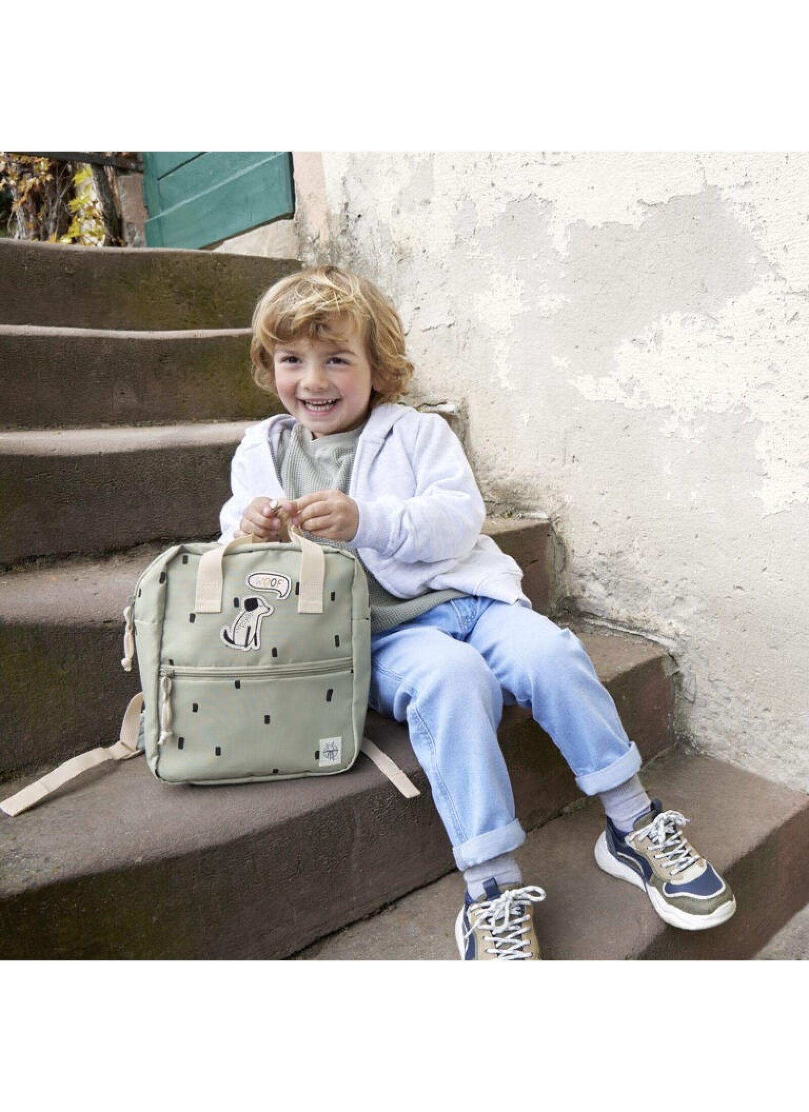 BACKPACK MINI SQUARE LIGHT OLIVE