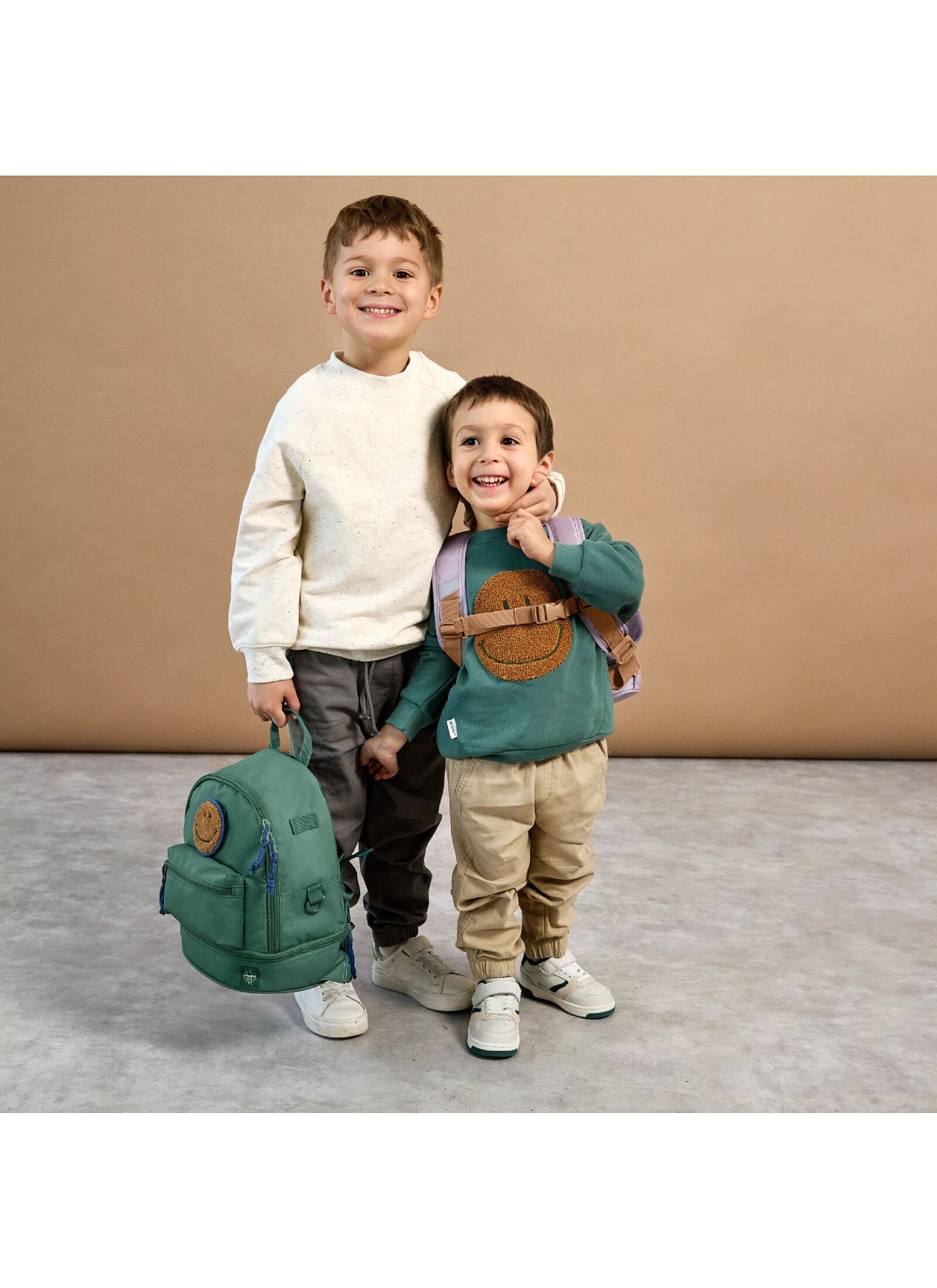 BACKPACK LITTLE GANG DARK GREEN