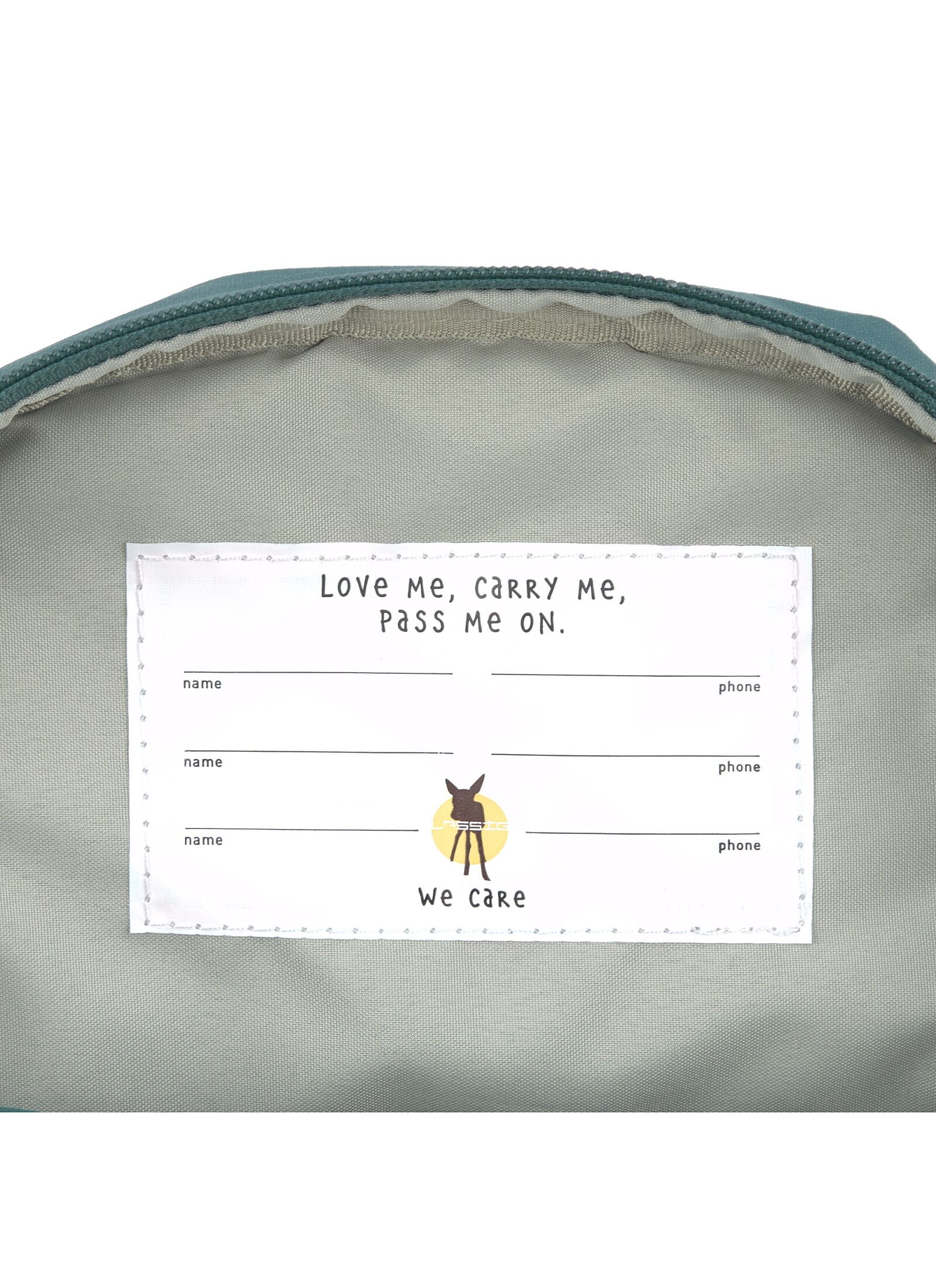 BACKPACK LITTLE GANG DARK GREEN