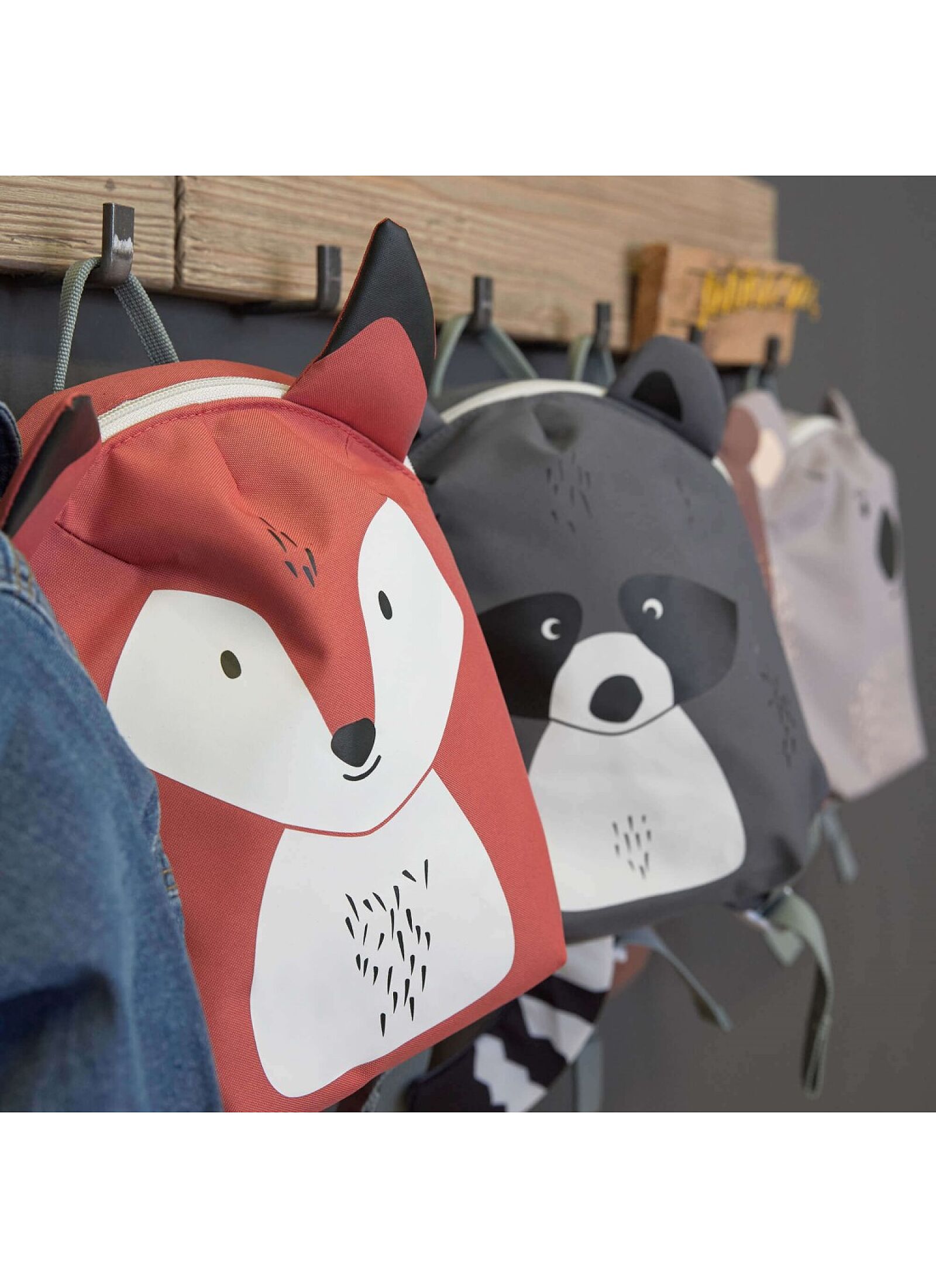 BACKPACK TINY RACCOON