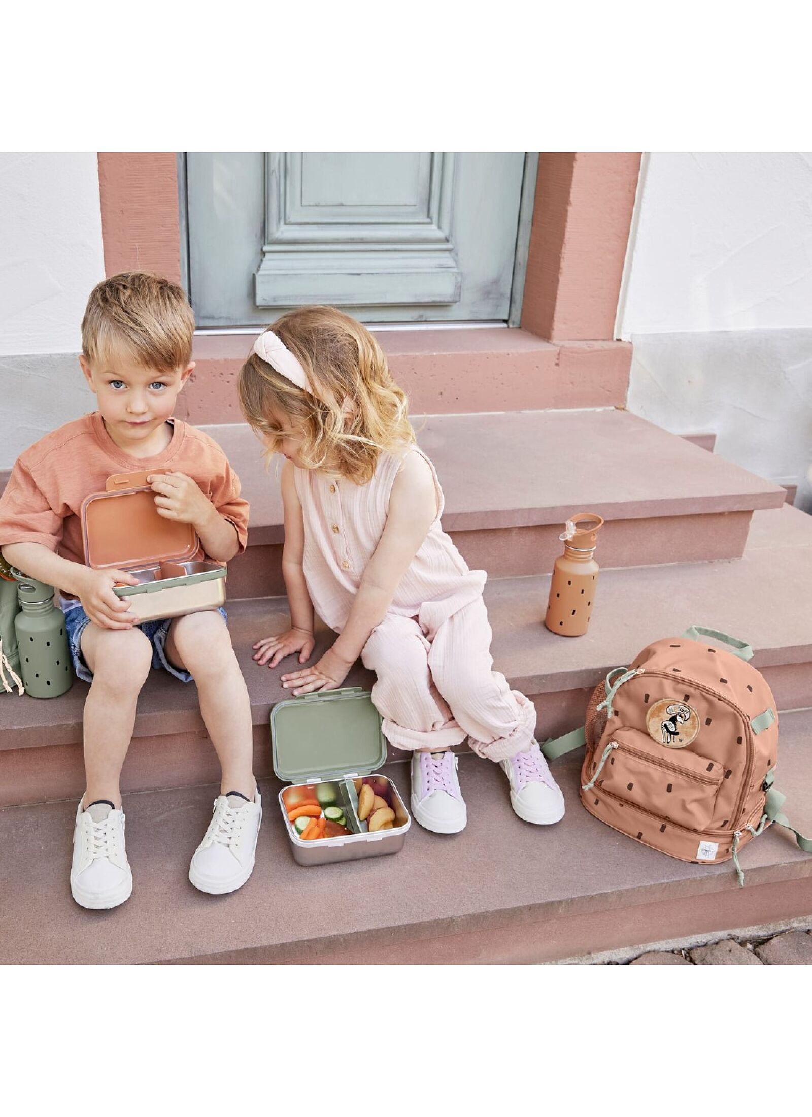 BACKPACK HAPPY PRINTS CARAMEL