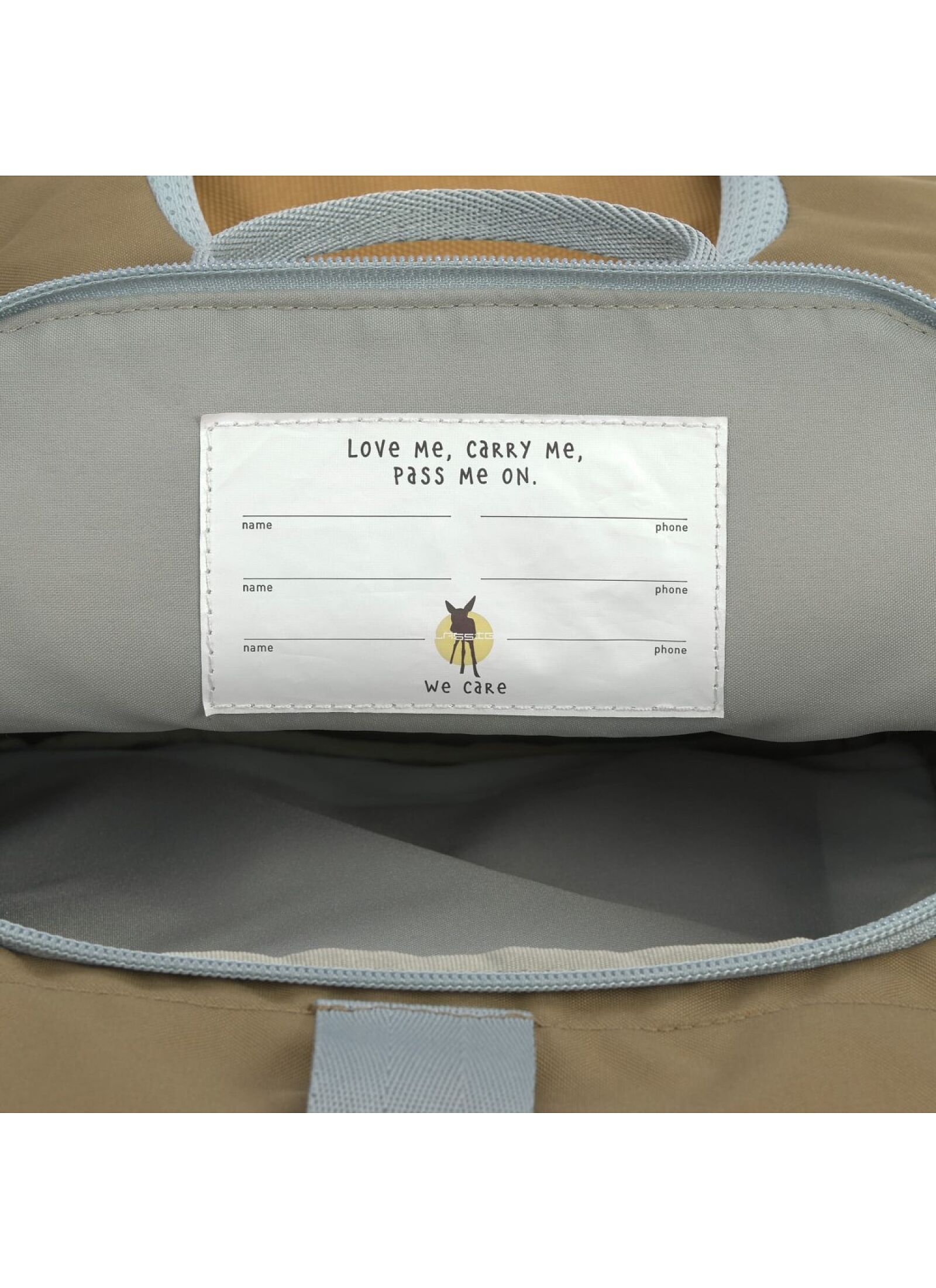 BACKPACK MINI ROLLTOP LIGHT BLUE