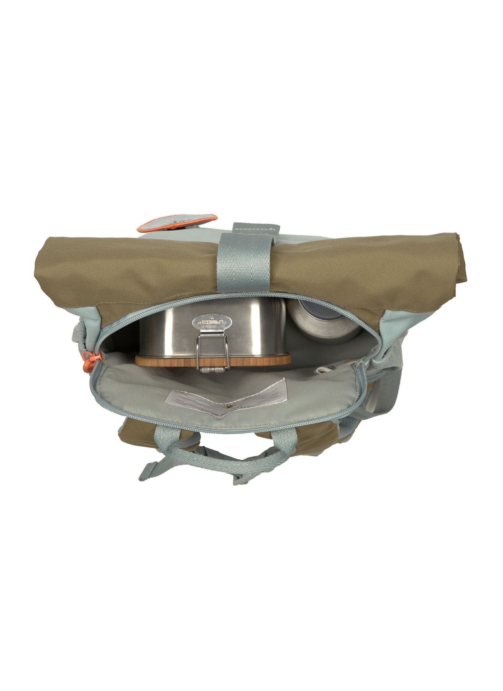 BACKPACK MINI ROLLTOP LIGHT BLUE