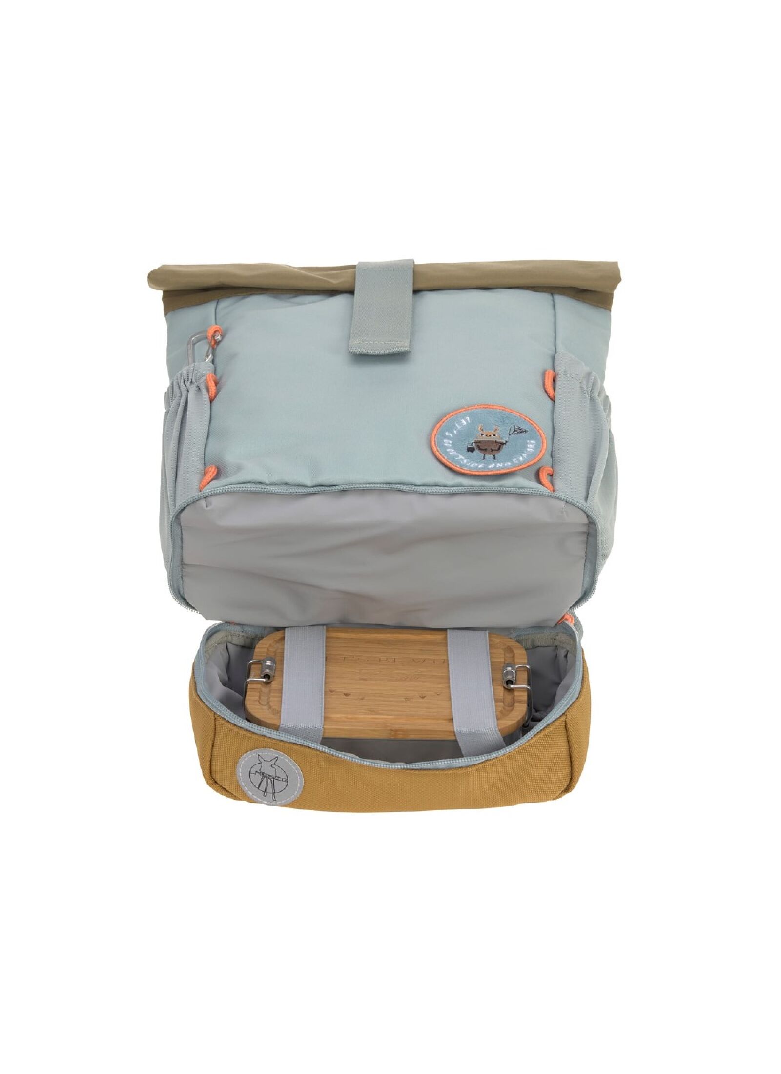 BACKPACK MINI ROLLTOP LIGHT BLUE