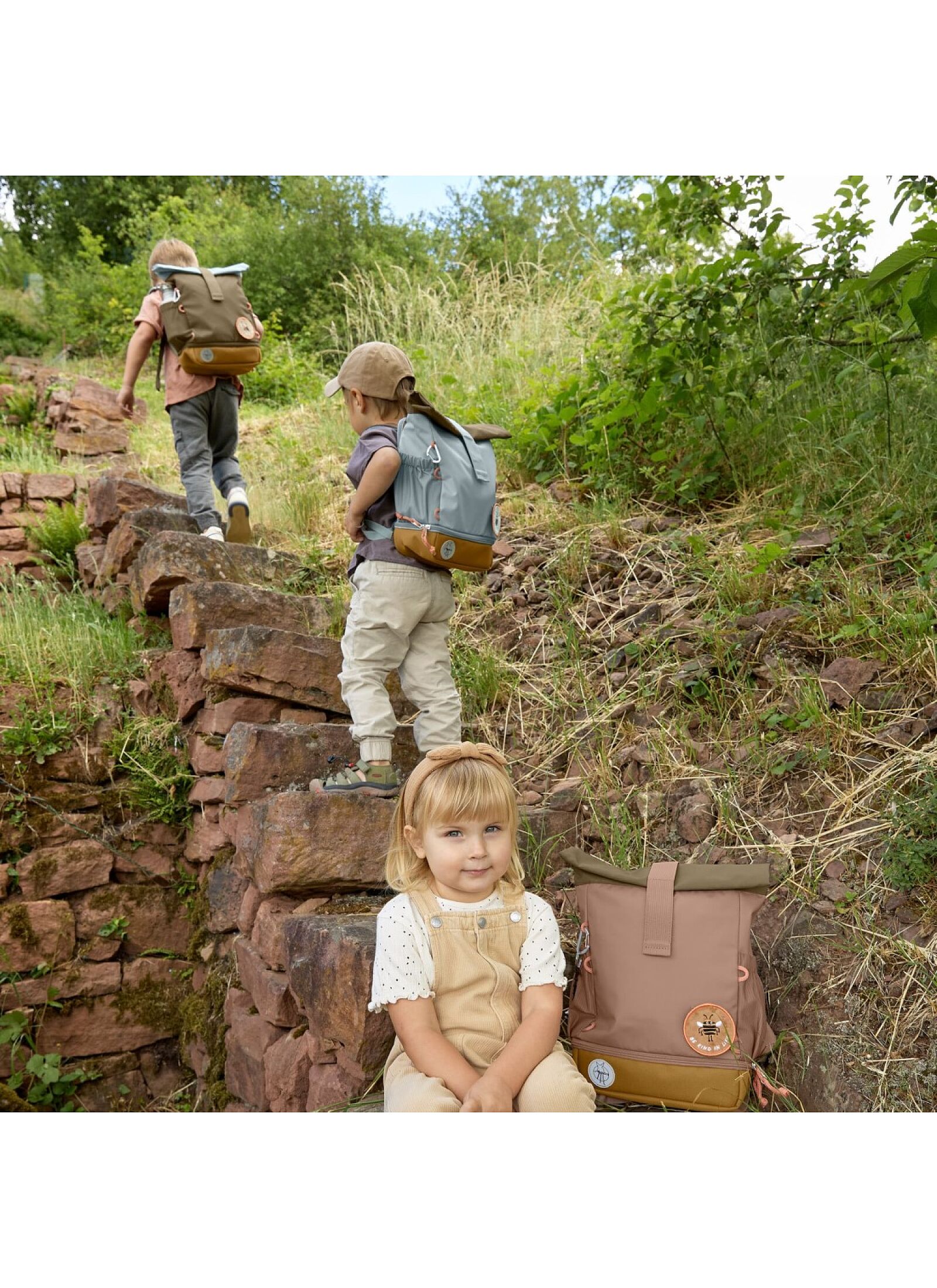 BACKPACK MINI ROLLTOP LIGHT BLUE