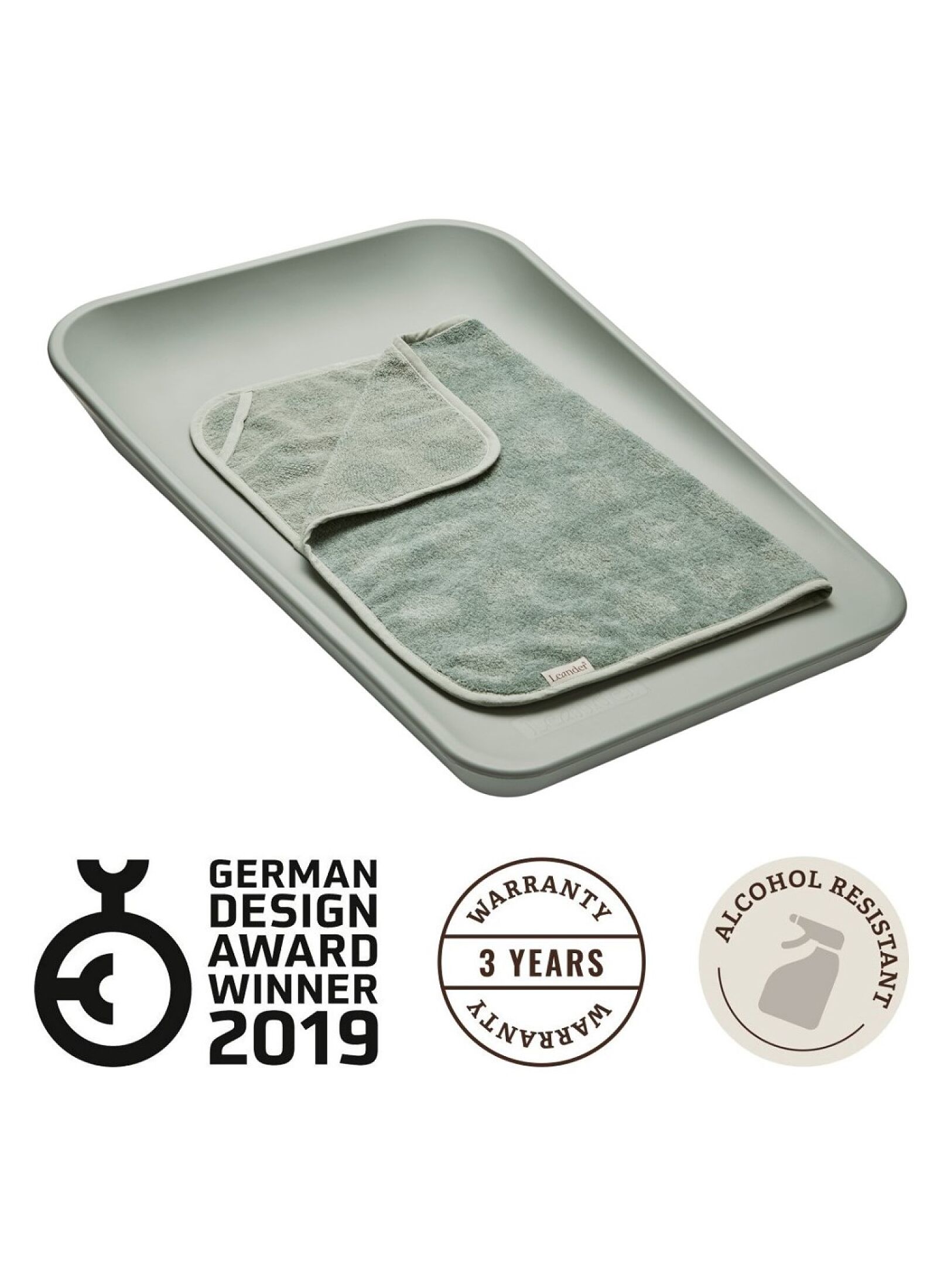 CHANGING MAT MATTY SAGE GREEN