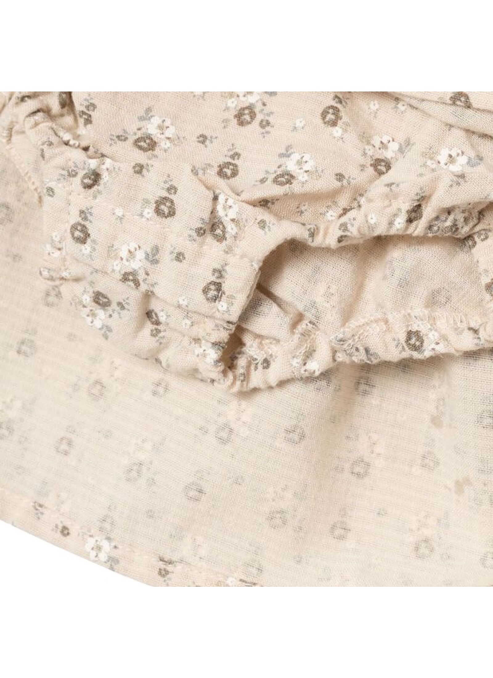 DRESS WITH RUFFLES FROM ORGANIC COTTON SHEERBLISS