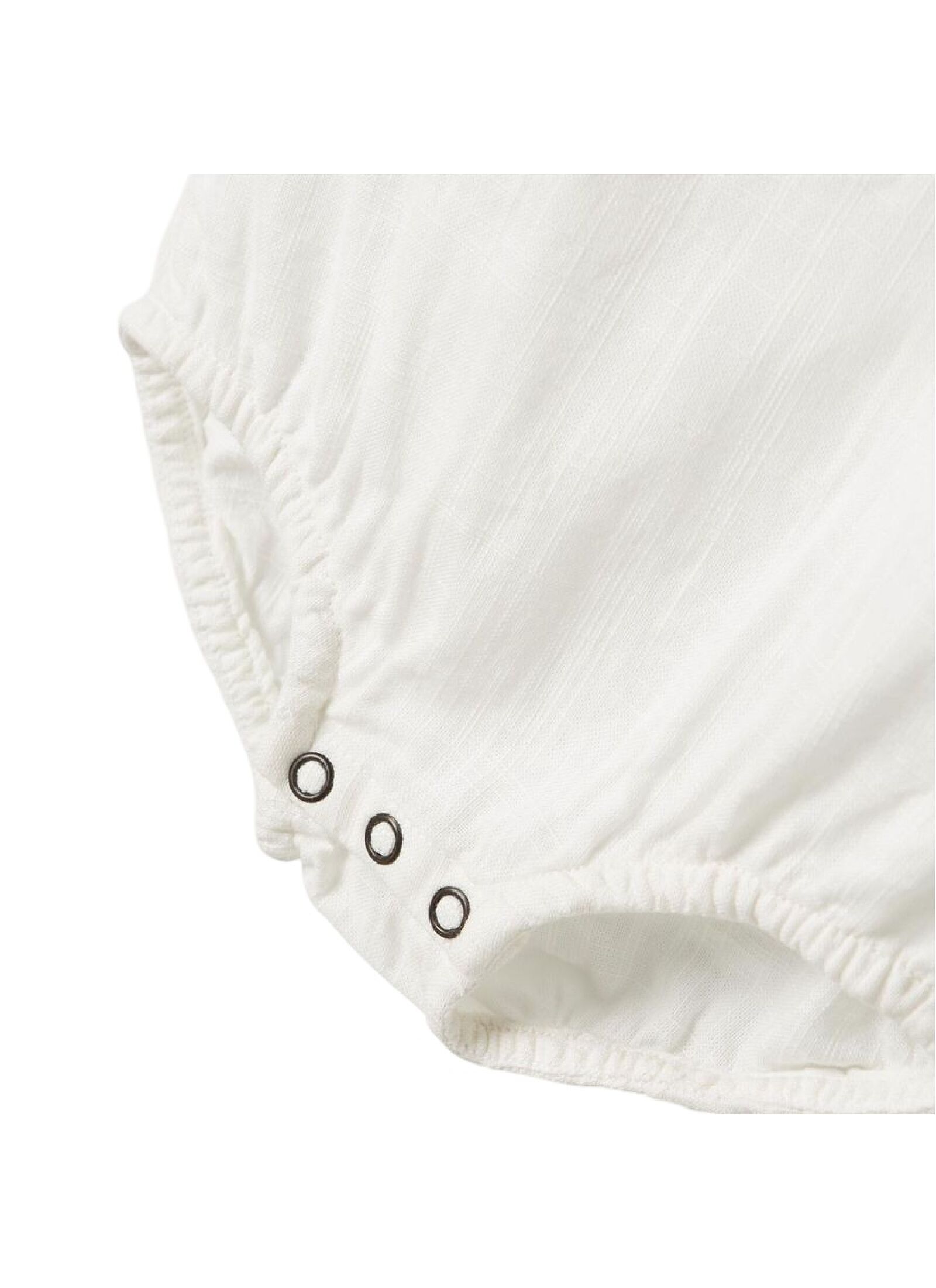 ORGANIC COTTON SHORT SLEEVE BODYSUIT COCONUT MILK