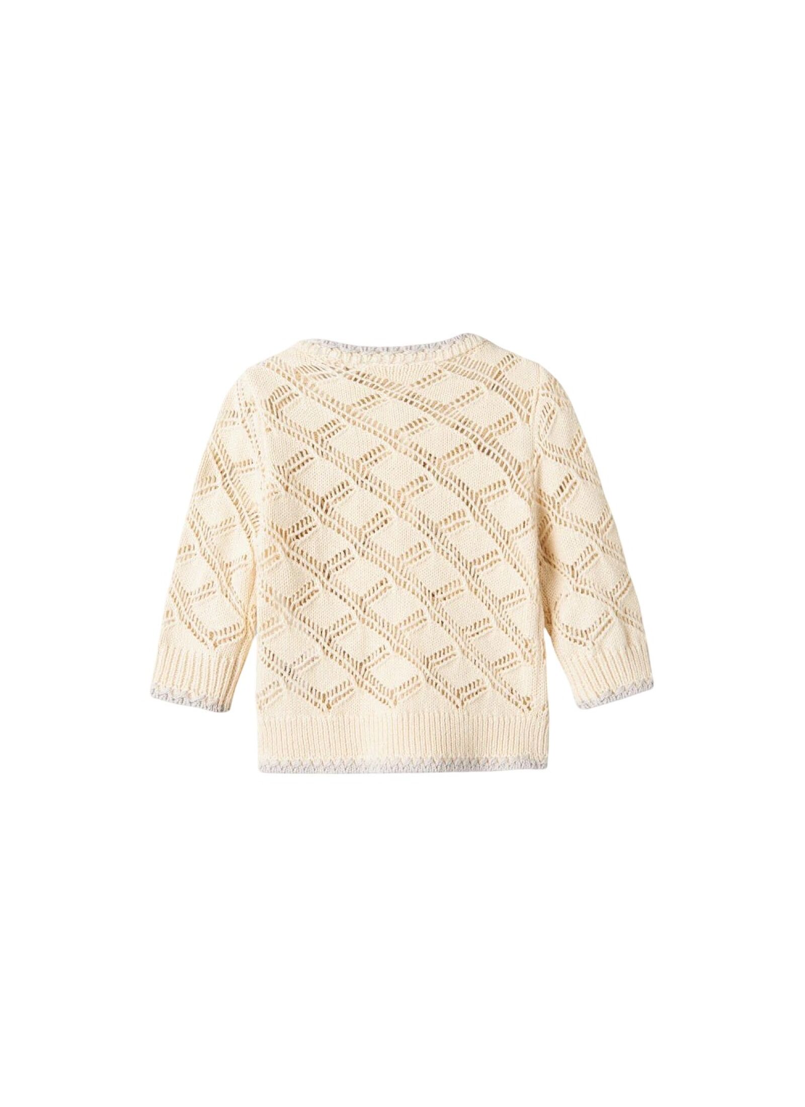 KNITTED  JACKET TURTLEDOVE